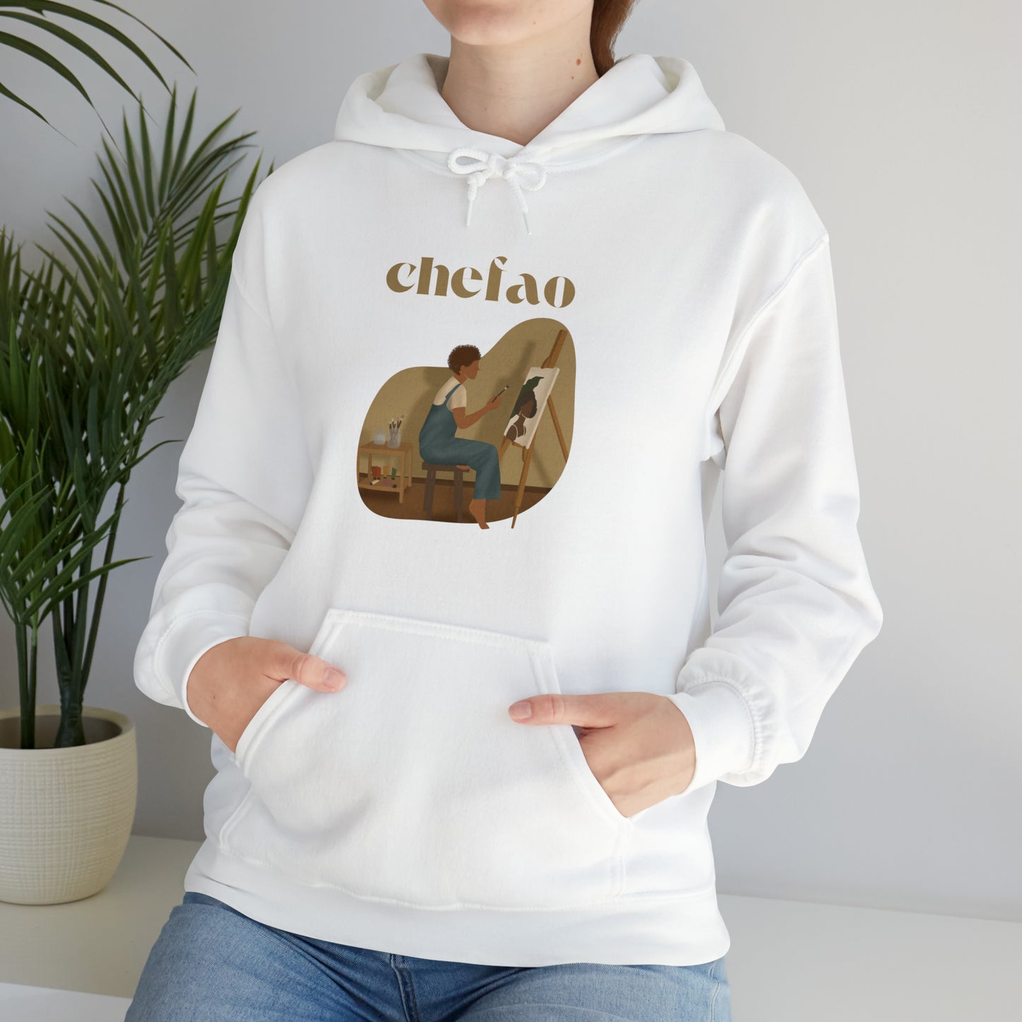 Chefao Artist I, Unisex Heavy Blend™ Hooded Sweatshirt