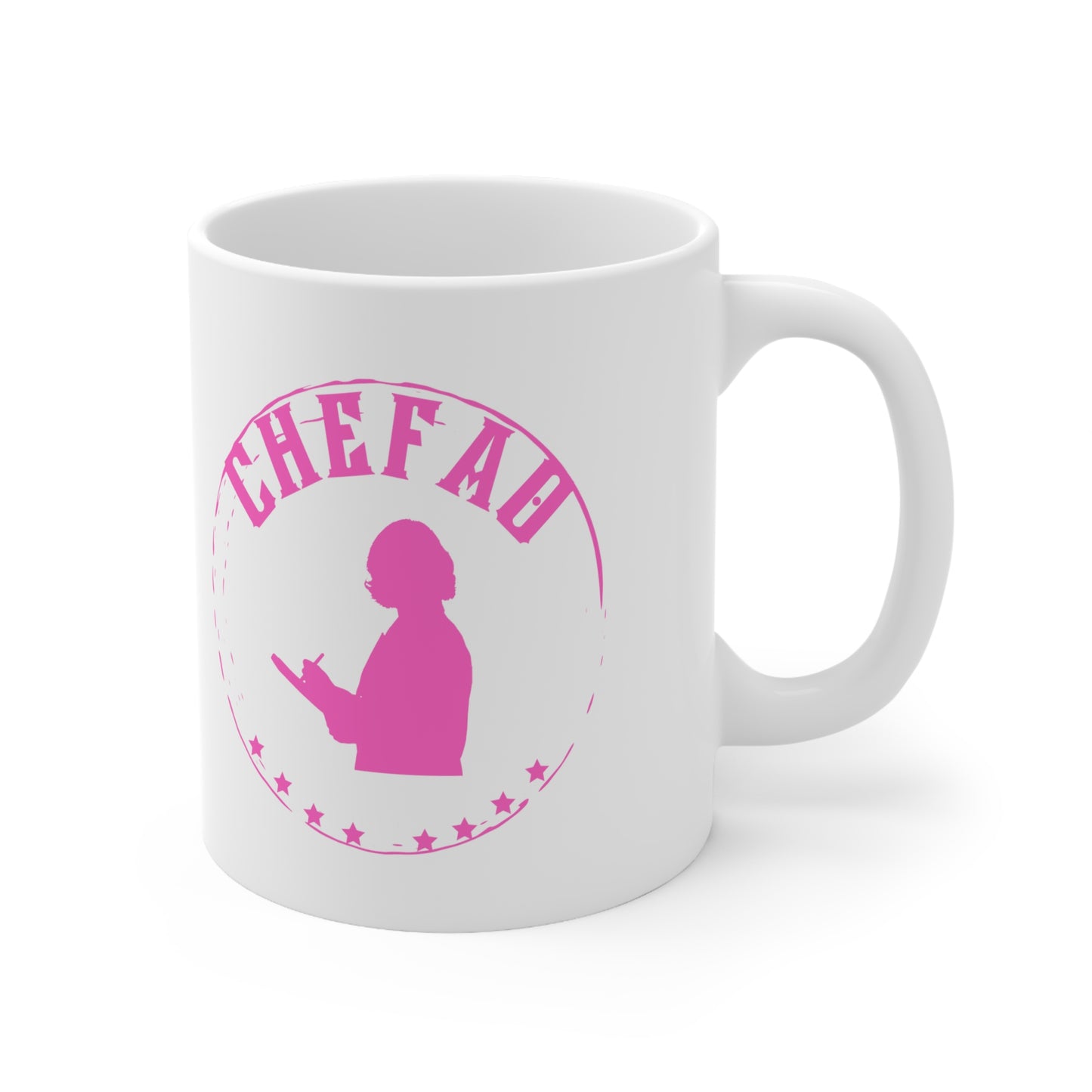 Chefao Teacher I, White Coffee Mug, 11oz