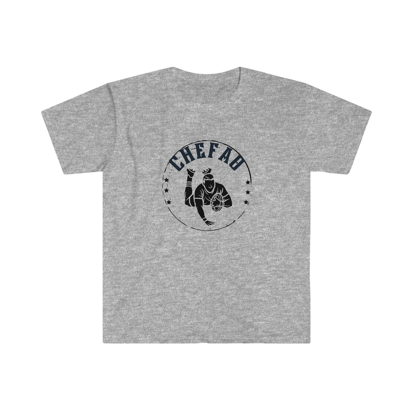 Chefao Rugby I, Unisex Softstyle T-Shirt