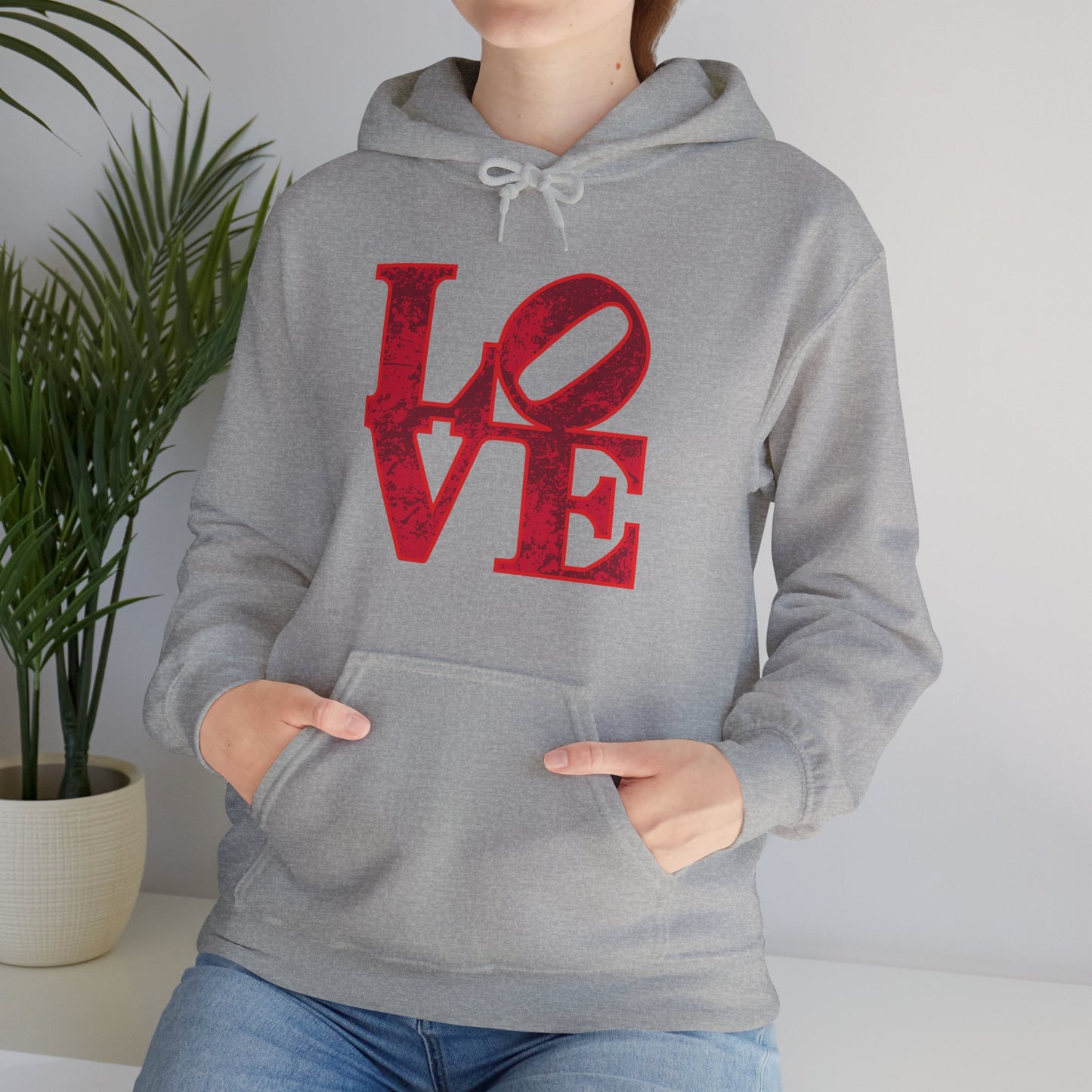 Chefao Love Blocks I, Unisex Heavy Blend Hooded Sweatshirt