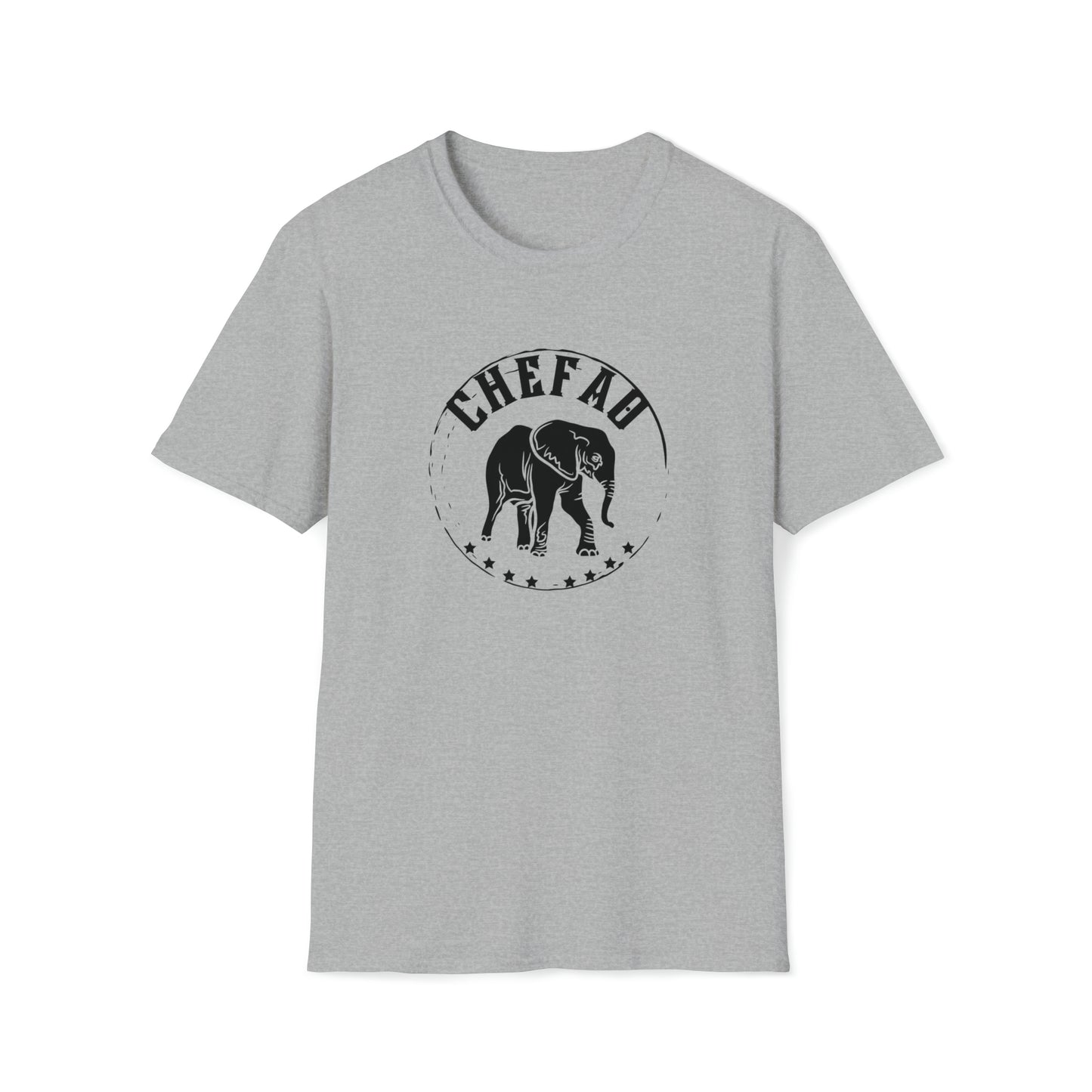 Chefao Elephant II, Unisex Softstyle T-Shirt