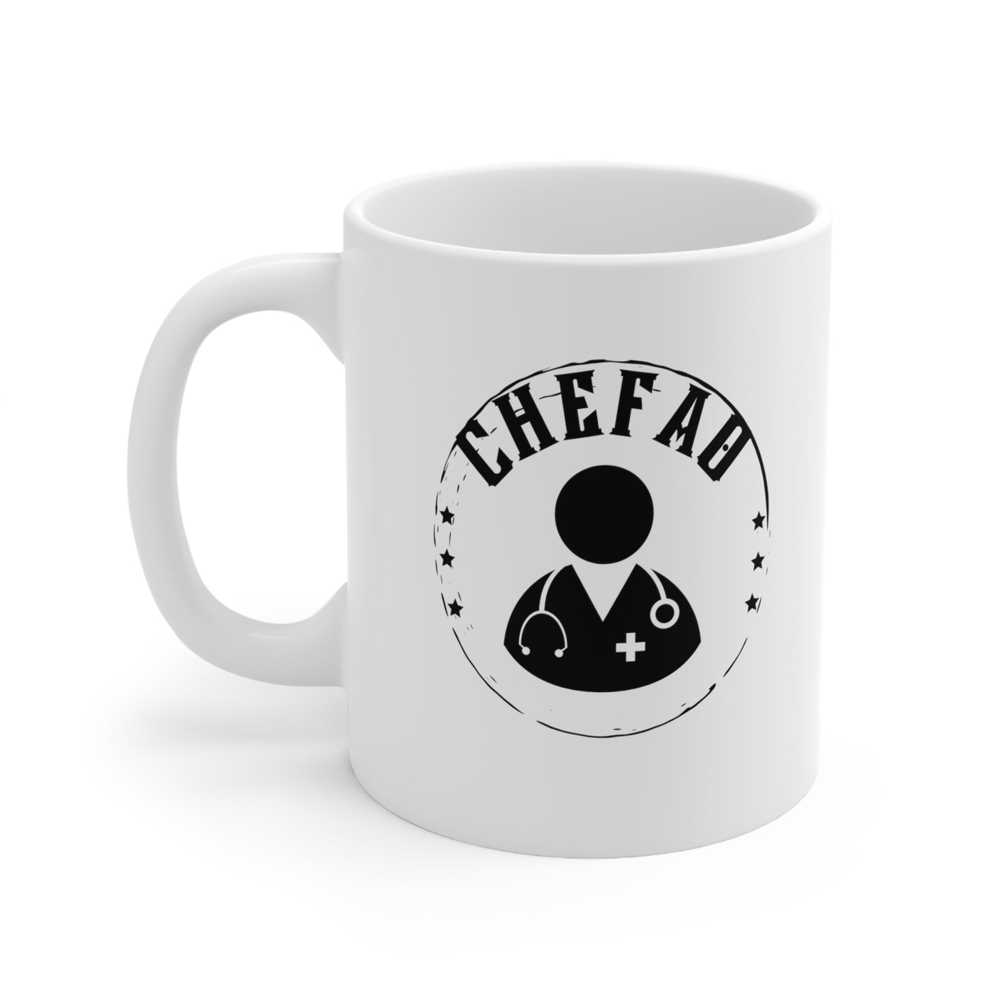 Chefao Medical I, White Coffee Mug, 11oz