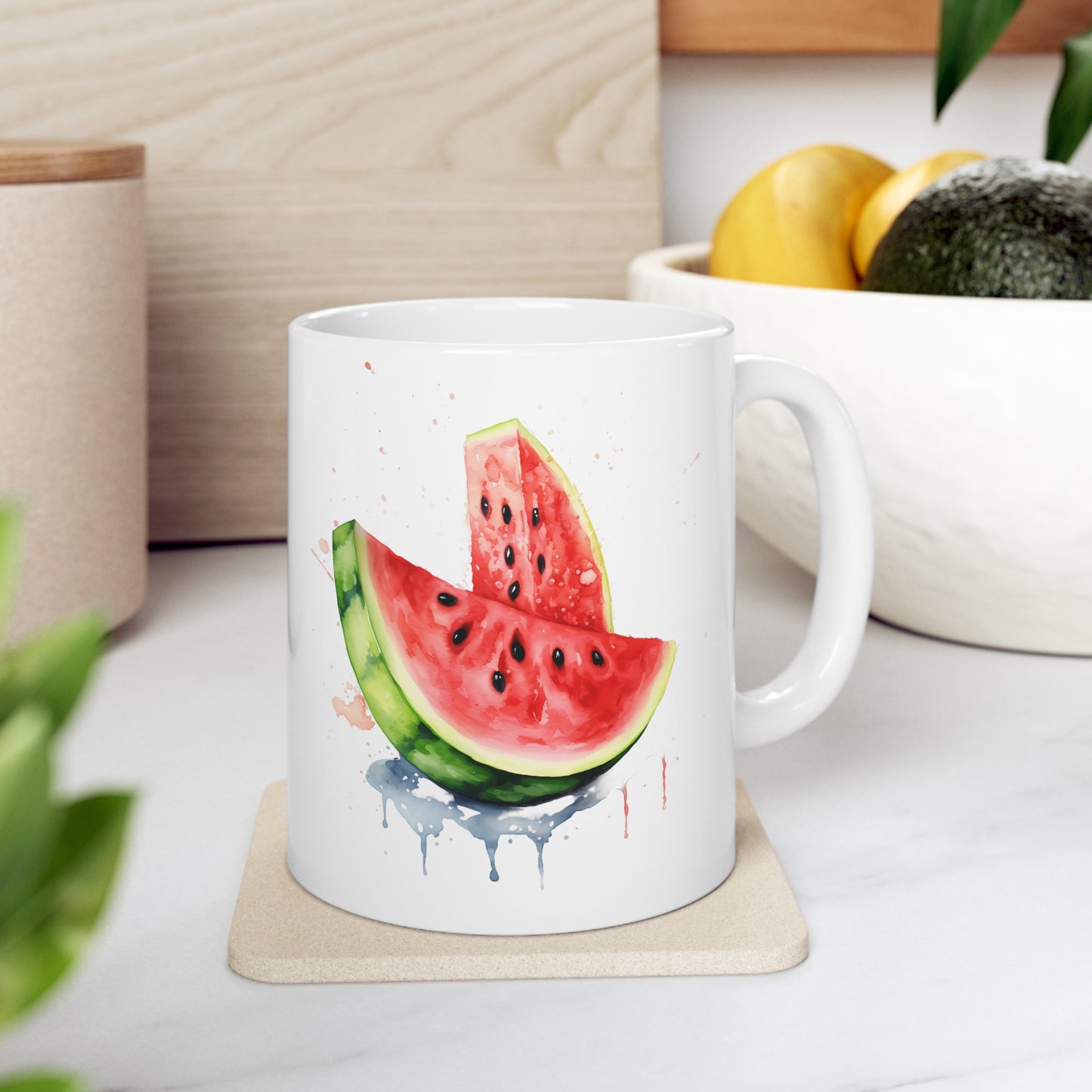 Watermelon Coffee Mug, 11oz