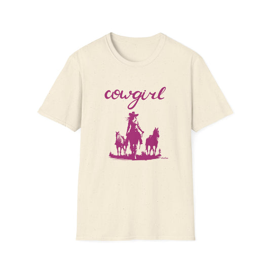 Chefao Cowgirl VI, Unisex Softstyle T-Shirt