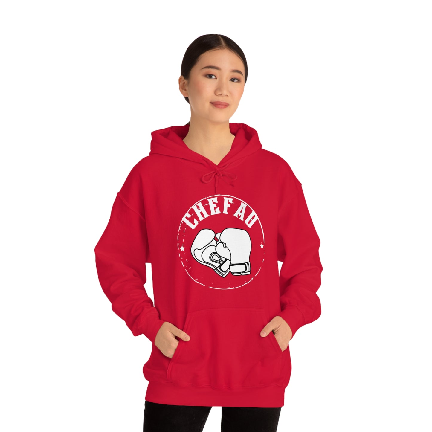 Chefao Boxing I, Unisex Heavy Blend Hooded Sweatshirt