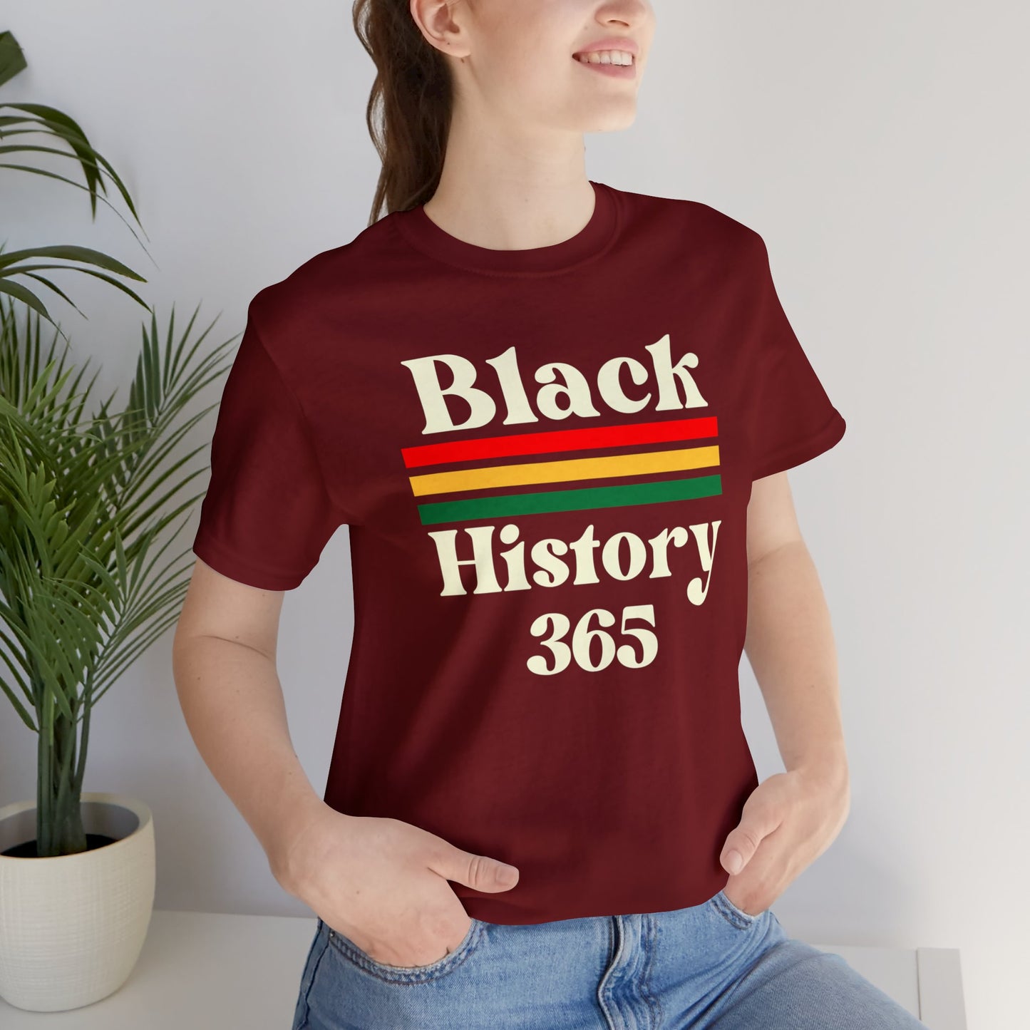 Chefao Black History 365, Unisex Jersey Short Sleeve Tee