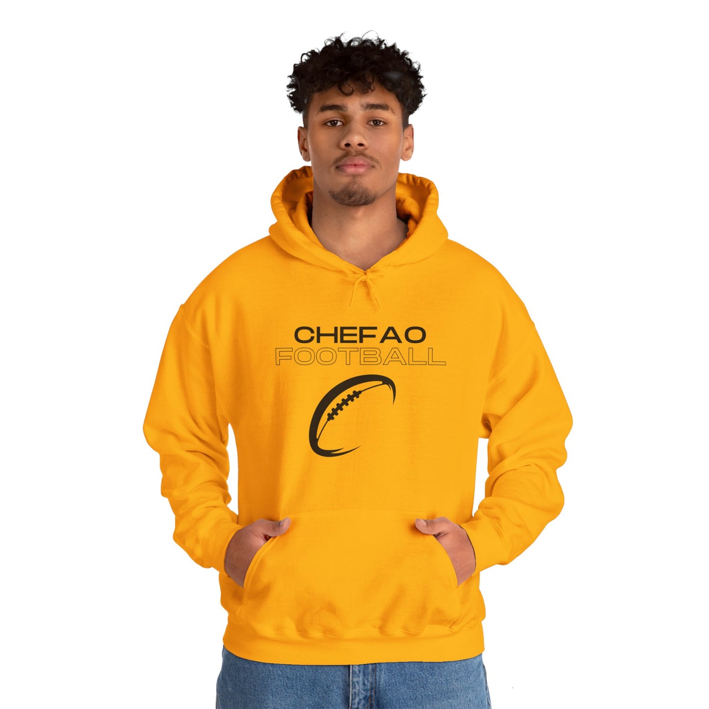 Chefao Football IV, Unisex Heavy Blend™ Hooded Sweatshirt