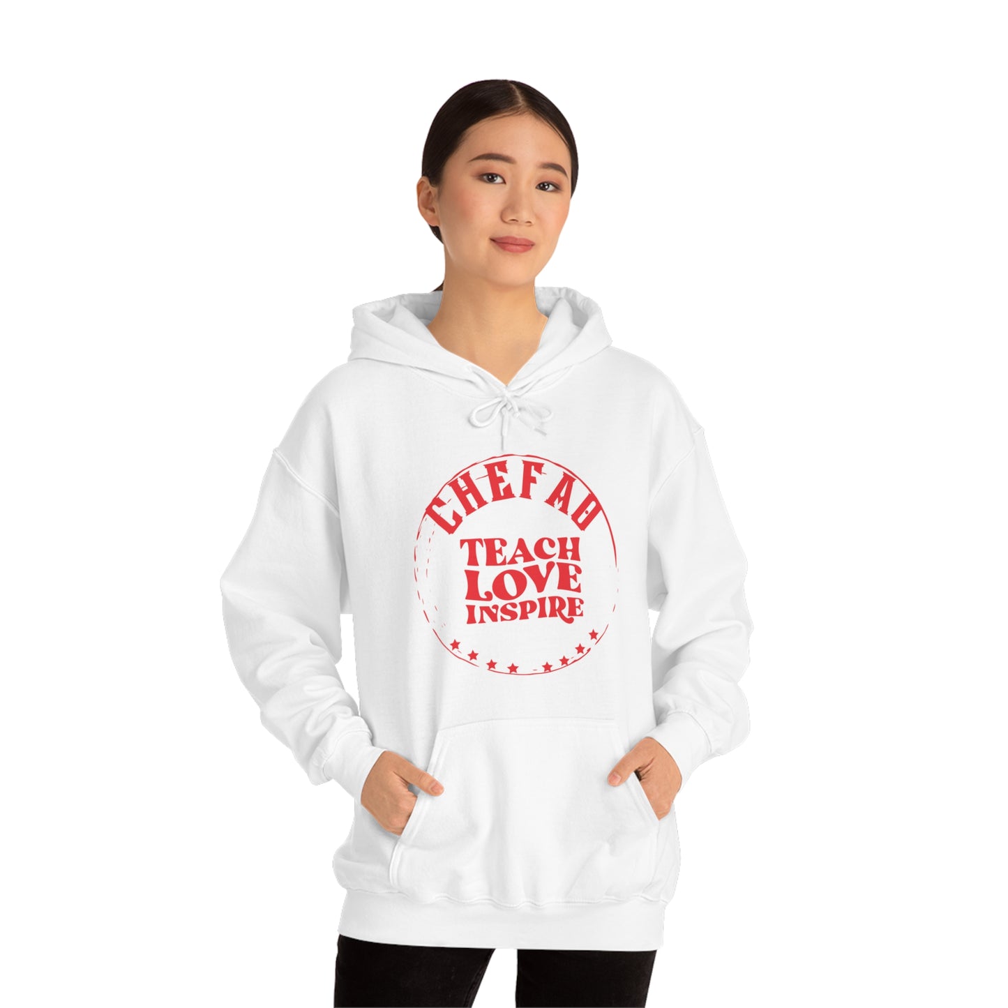 Chefao Teacher IV, Unisex Heavy Blend Hooded Sweatshirt