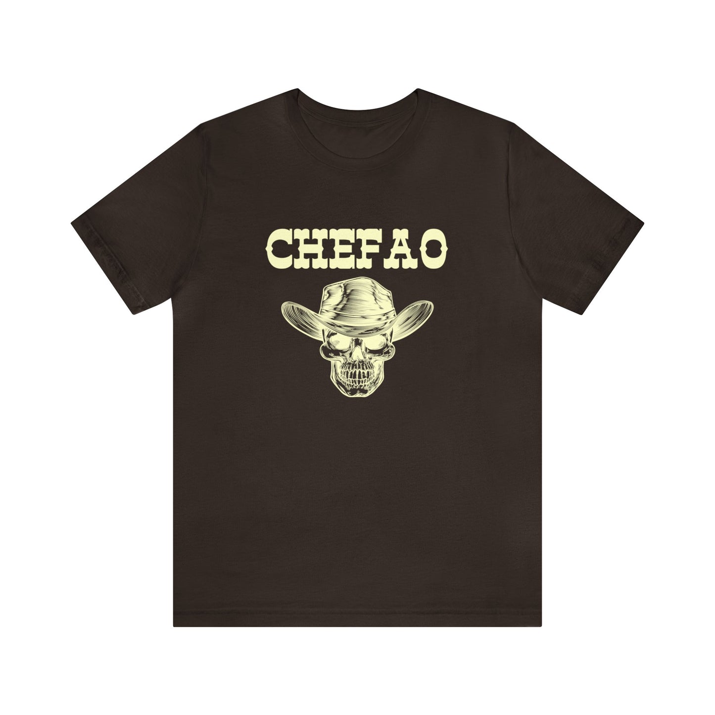Chefao Cowboy VII, Unisex Jersey Short Sleeve Tee
