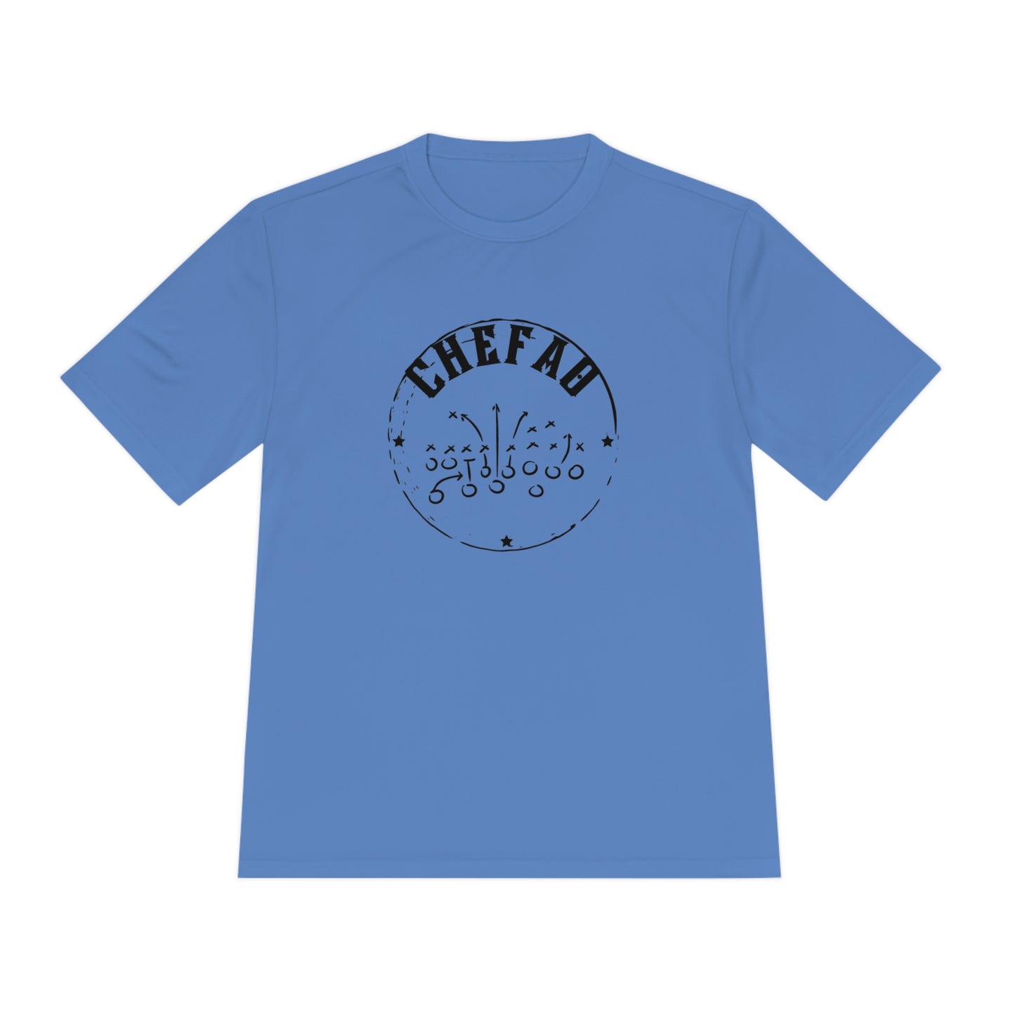 Chefao Football I, Unisex Moisture Wicking Tee