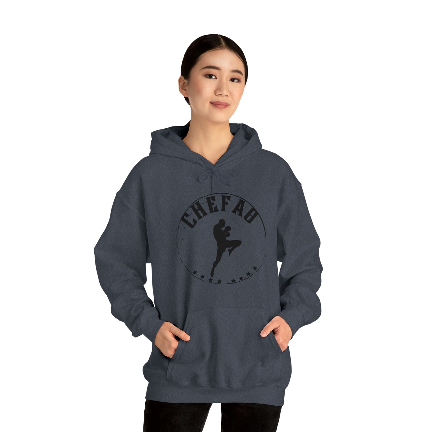 Chefao Muay Thai I, Unisex Heavy Blend Hooded Sweatshirt