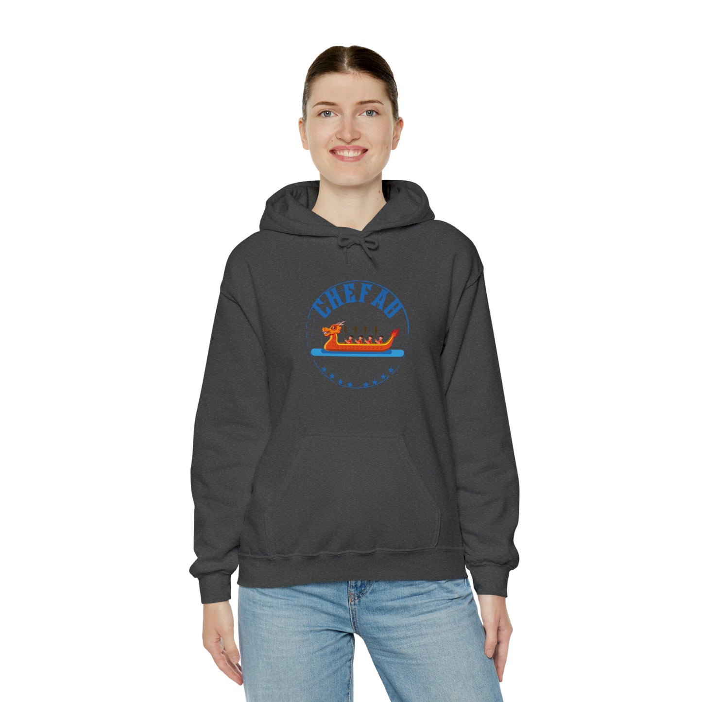 Chefao Dragonboat III, Unisex Heavy Blend Hooded Sweatshirt