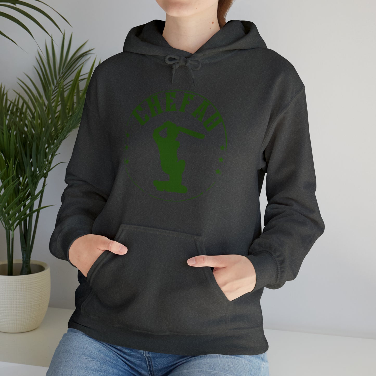 Chefao Cricket I, Unisex Heavy Blend Hooded Sweatshirt