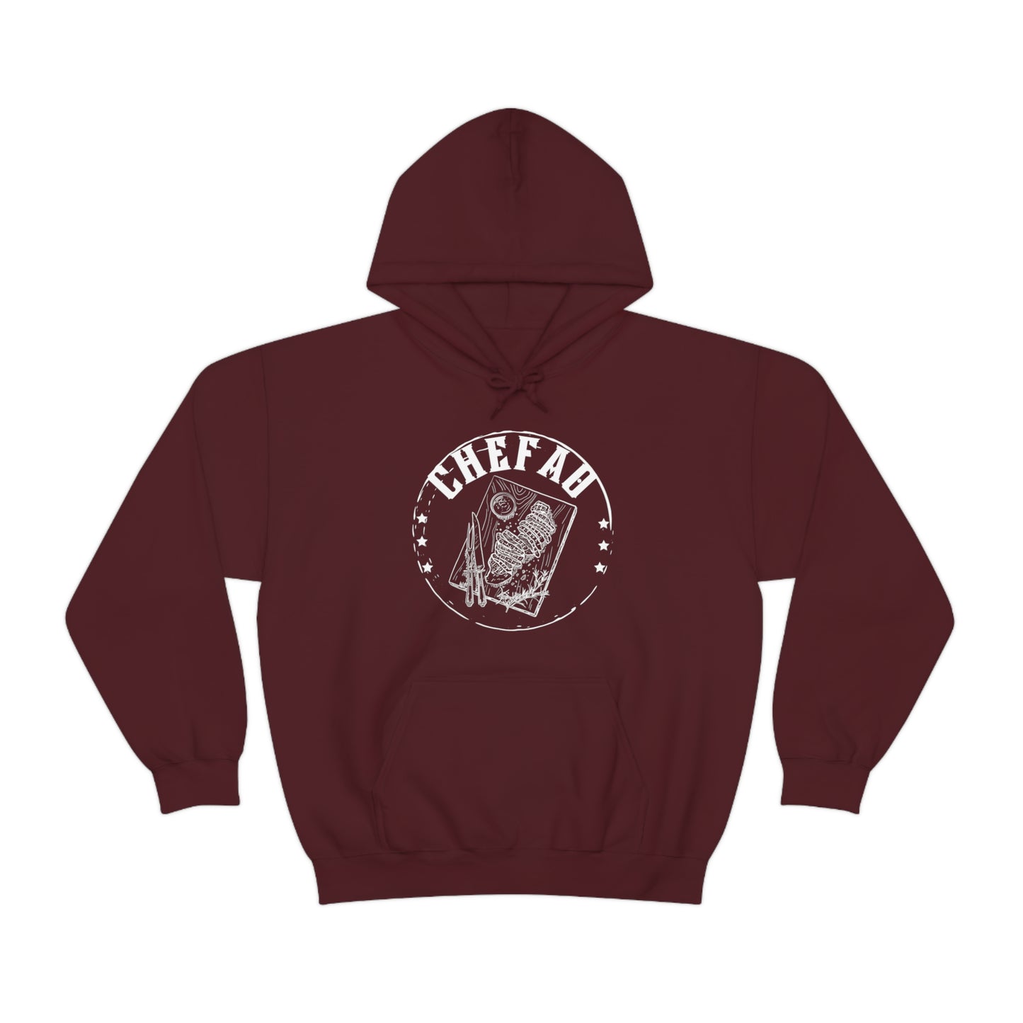 Chefao Barbque, Unisex Heavy Blend Hooded Sweatshirt