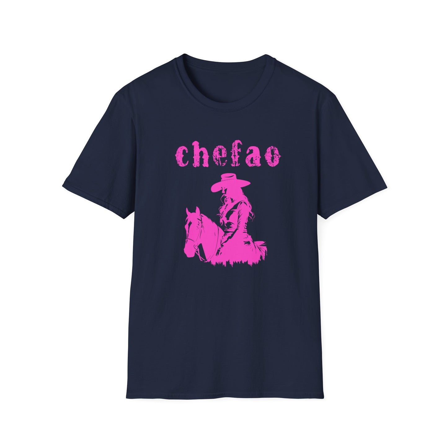 Chefao Cowgirl VIII, Unisex Softstyle T-Shirt