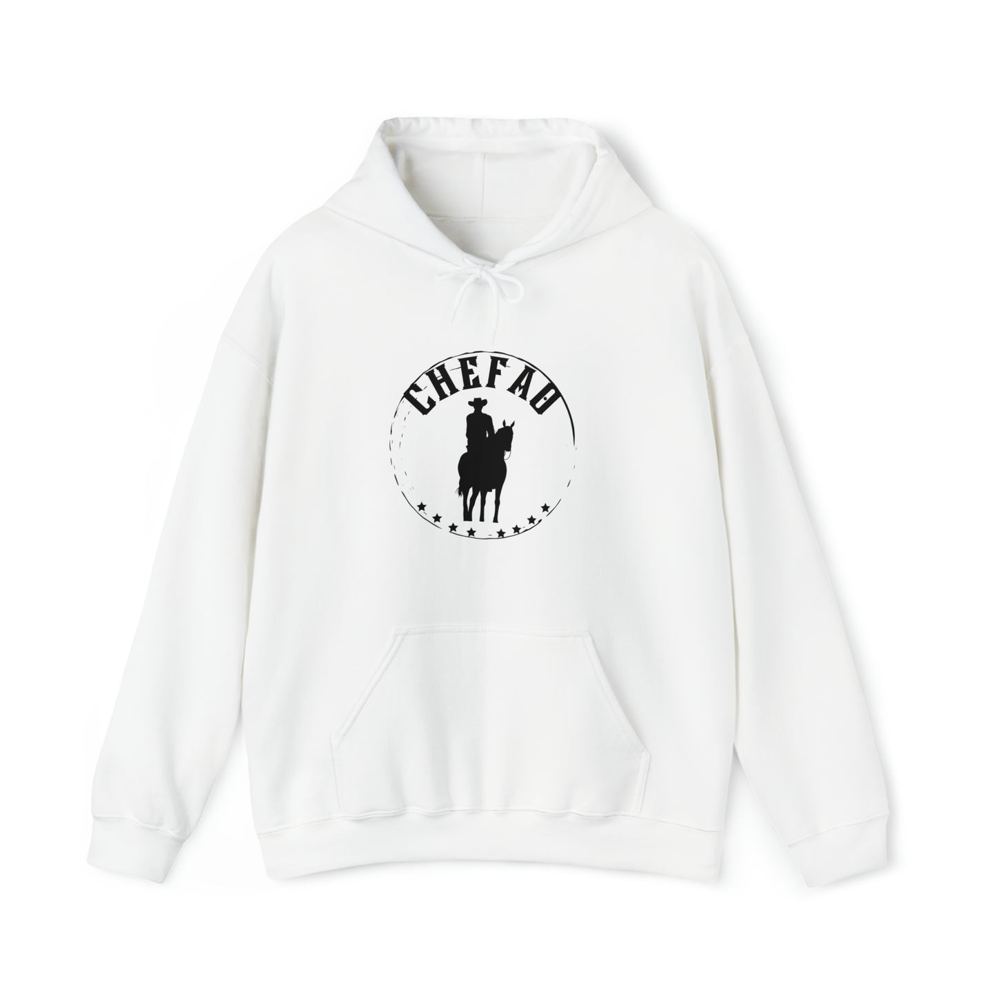 Chefao Cowboy IV, Unisex Heavy Blend Hooded Sweatshirt