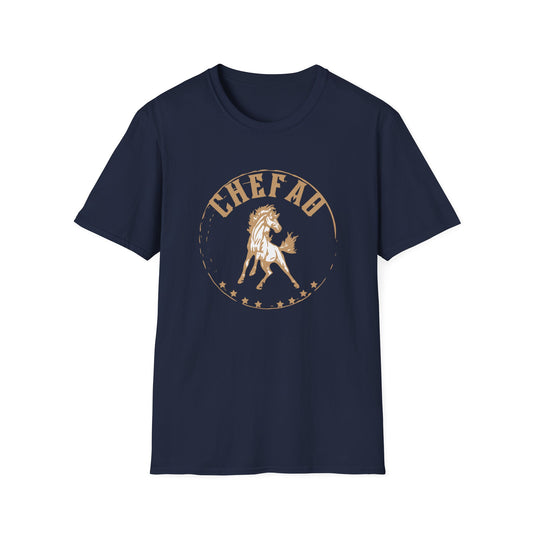 Chefao Horse II, Unisex Softstyle T-Shirt