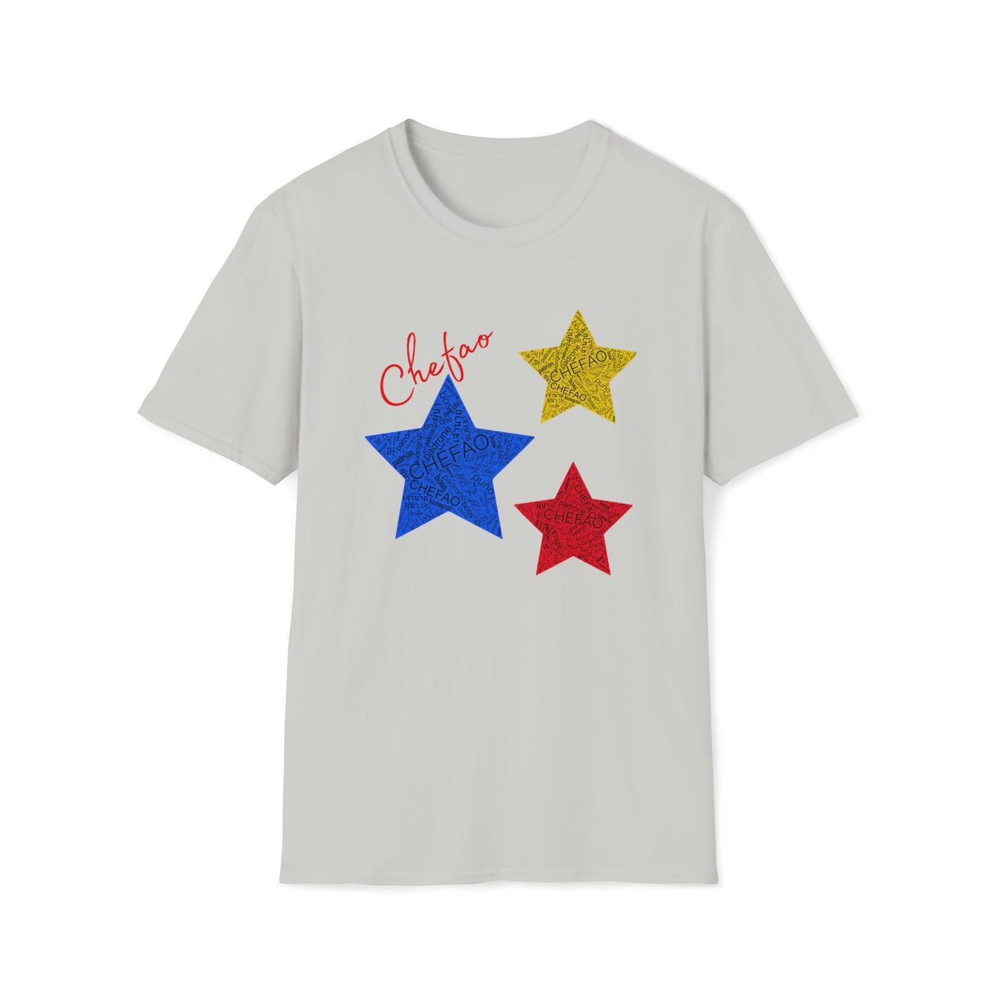 Chefao Stars I, Unisex Softstyle T-Shirt