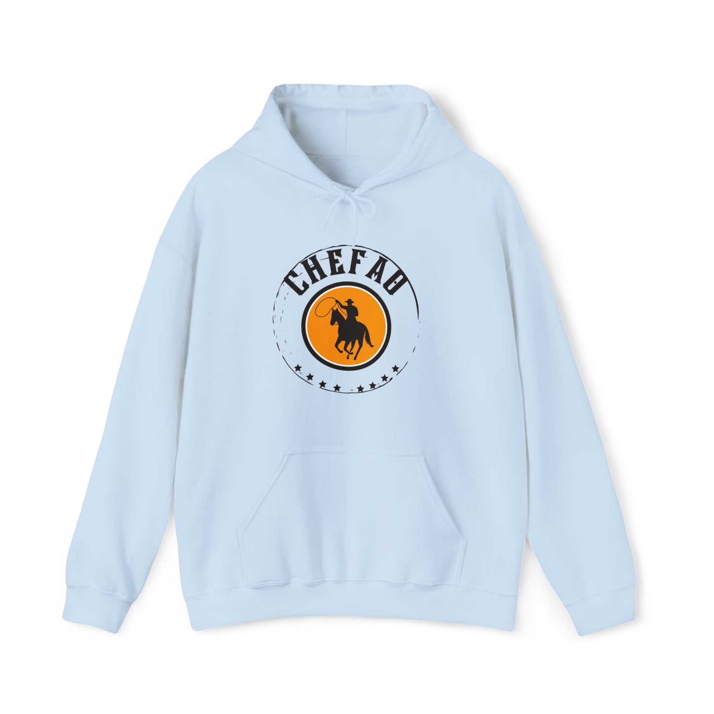 Chefao Cowboy II, Unisex Heavy Blend Hooded Sweatshirt