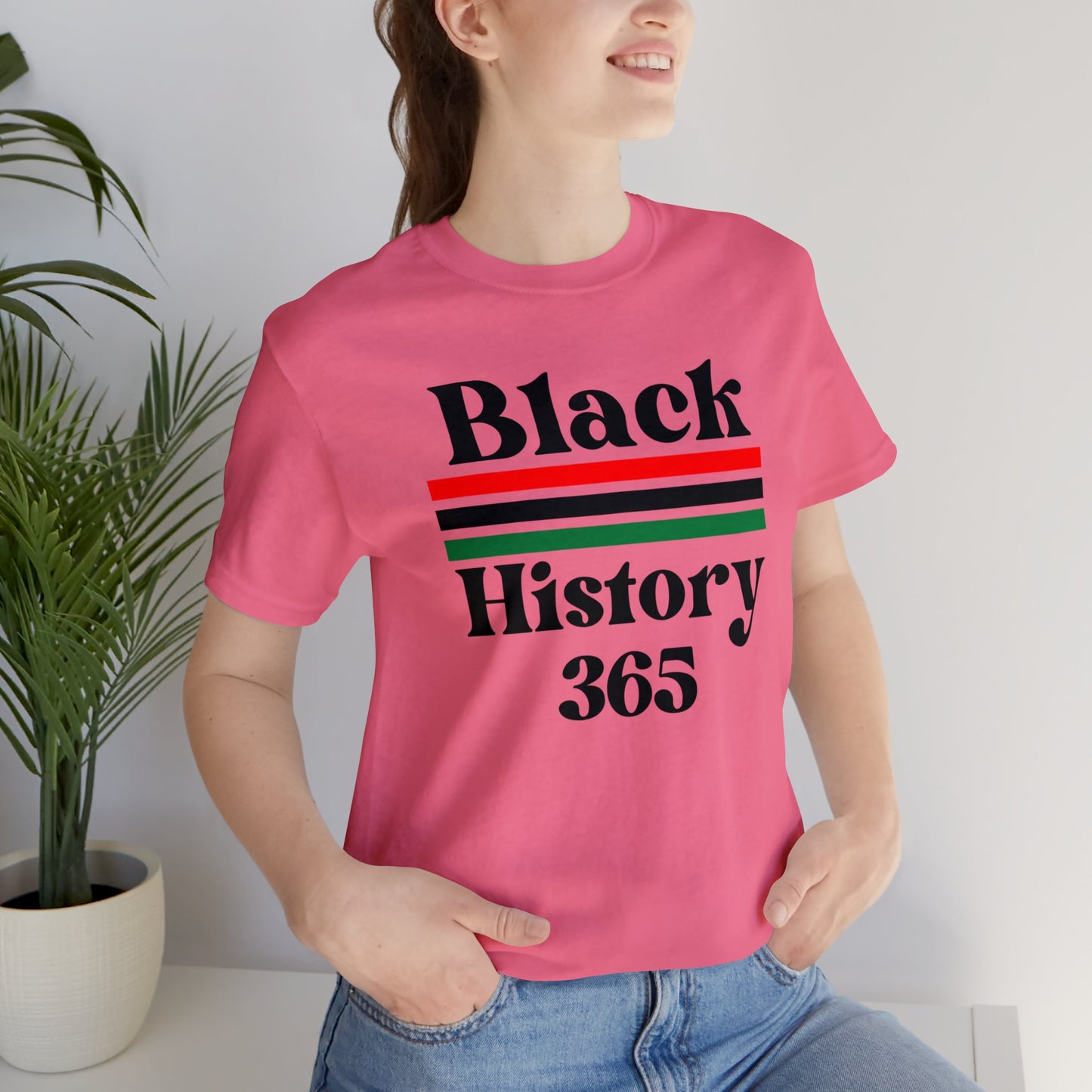 Chefao Black History 365, Unisex Jersey Short Sleeve Tee