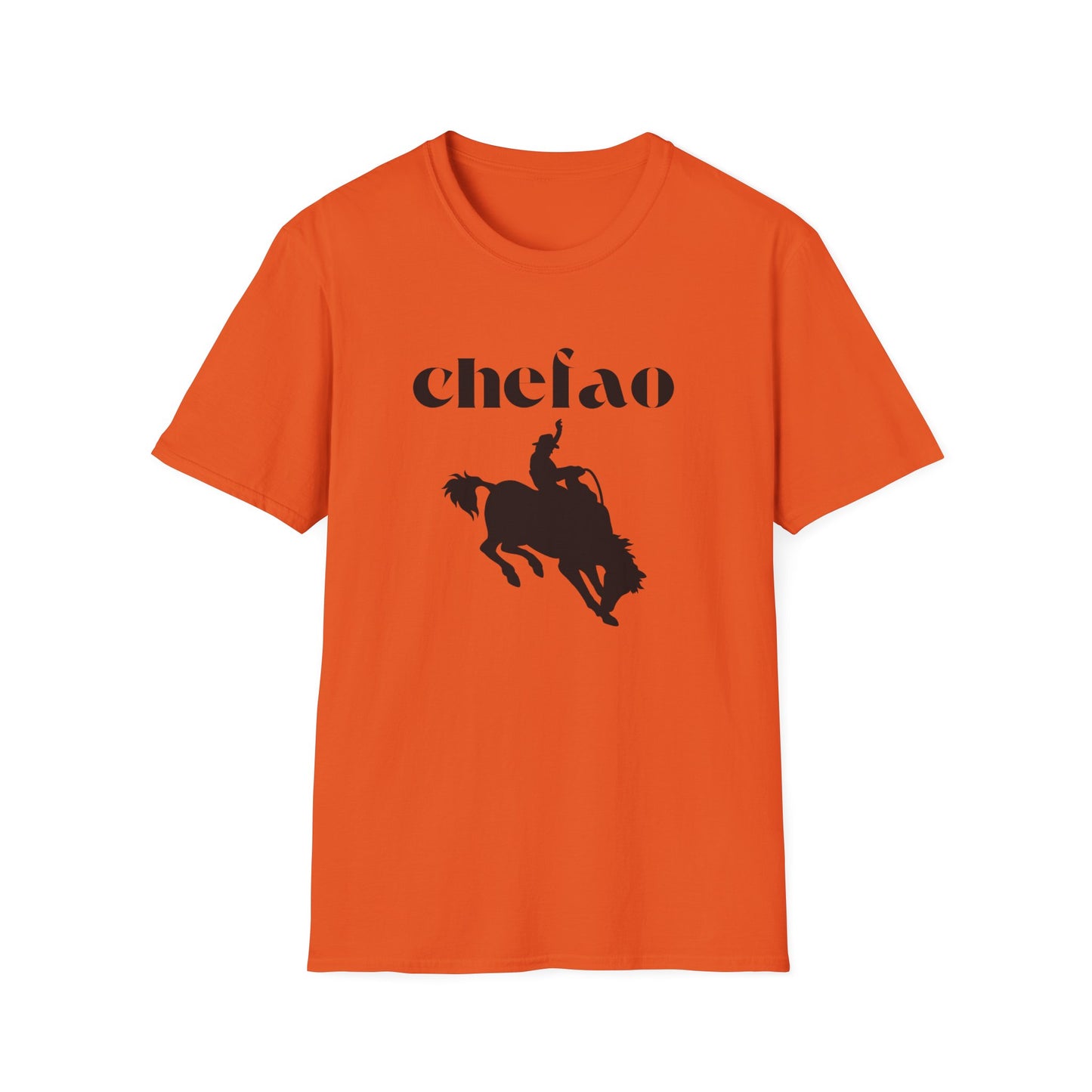 Chefao Cowboy X, Unisex Softstyle T-Shirt