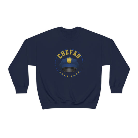 Chefao Police III, Unisex Heavy Blend Crewneck Sweatshirt