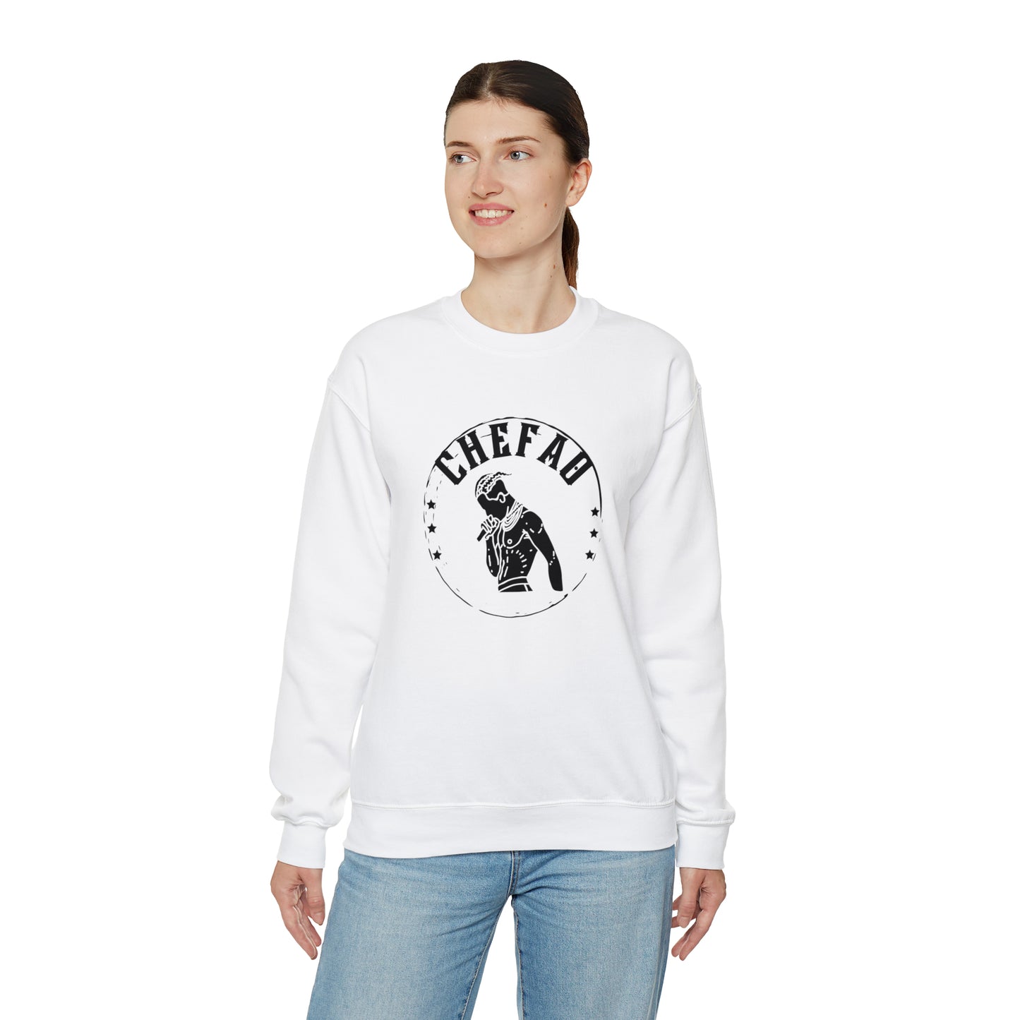 Chefao Rap III, Unisex Heavy Blend Crewneck Sweatshirt