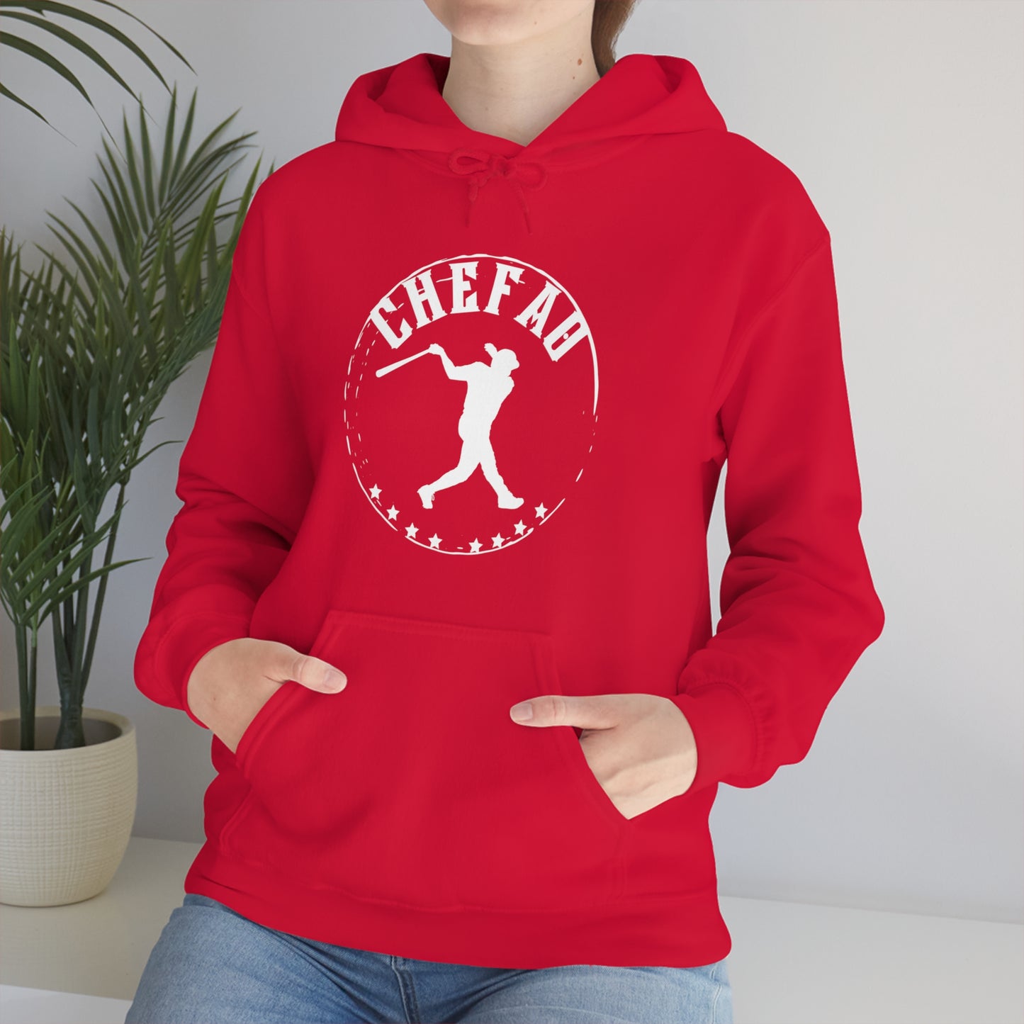 Chefao Baseball I, Unisex Heavy Blend Hooded Sweatshirt