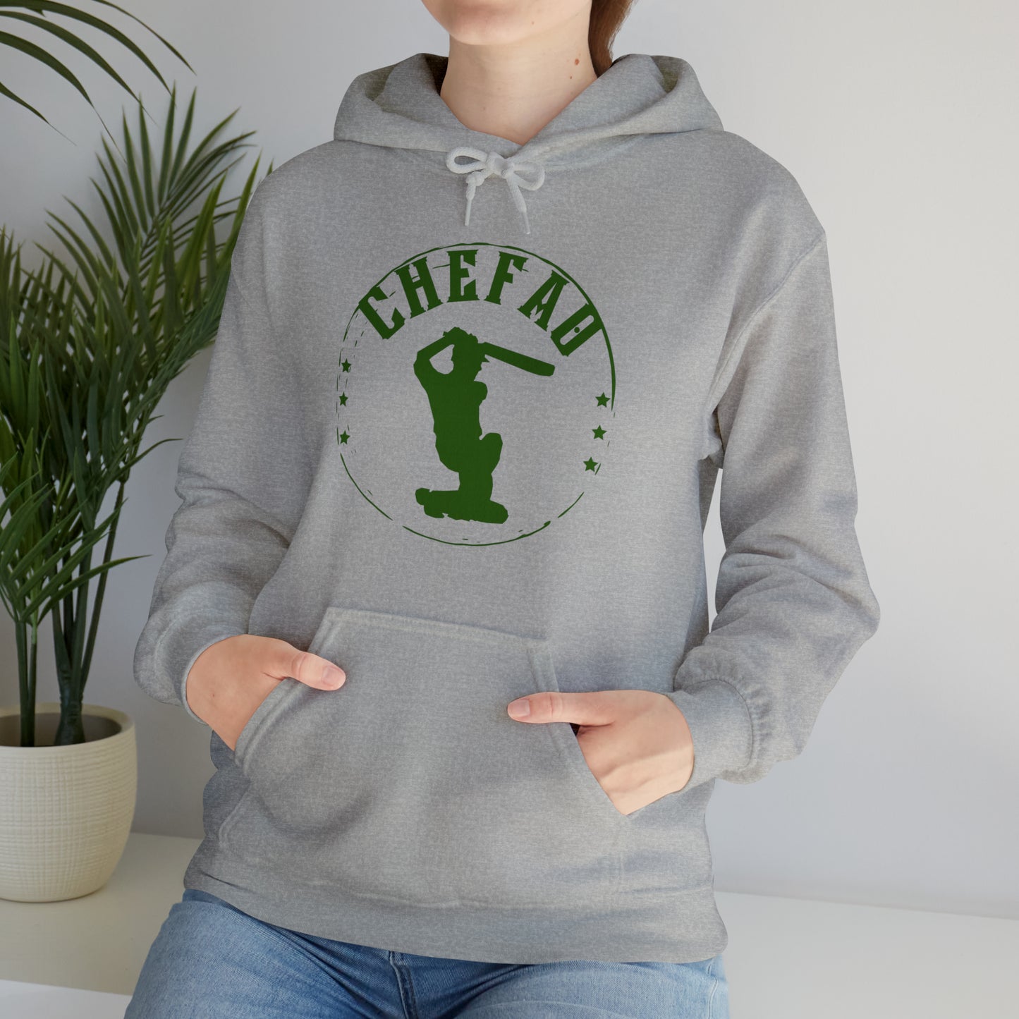 Chefao Cricket I, Unisex Heavy Blend Hooded Sweatshirt