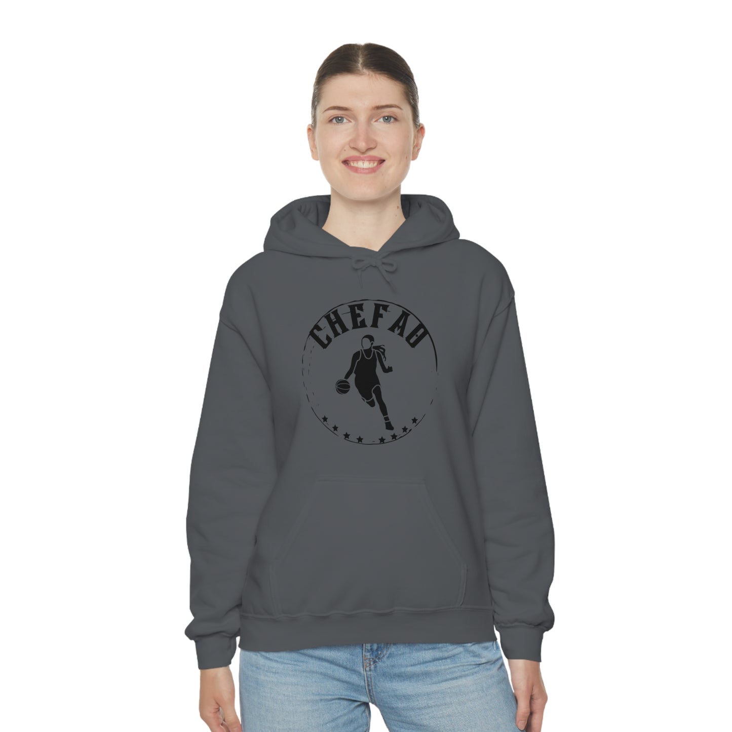 Chefao Basketball I, Unisex Heavy Blend Hooded Sweatshirt