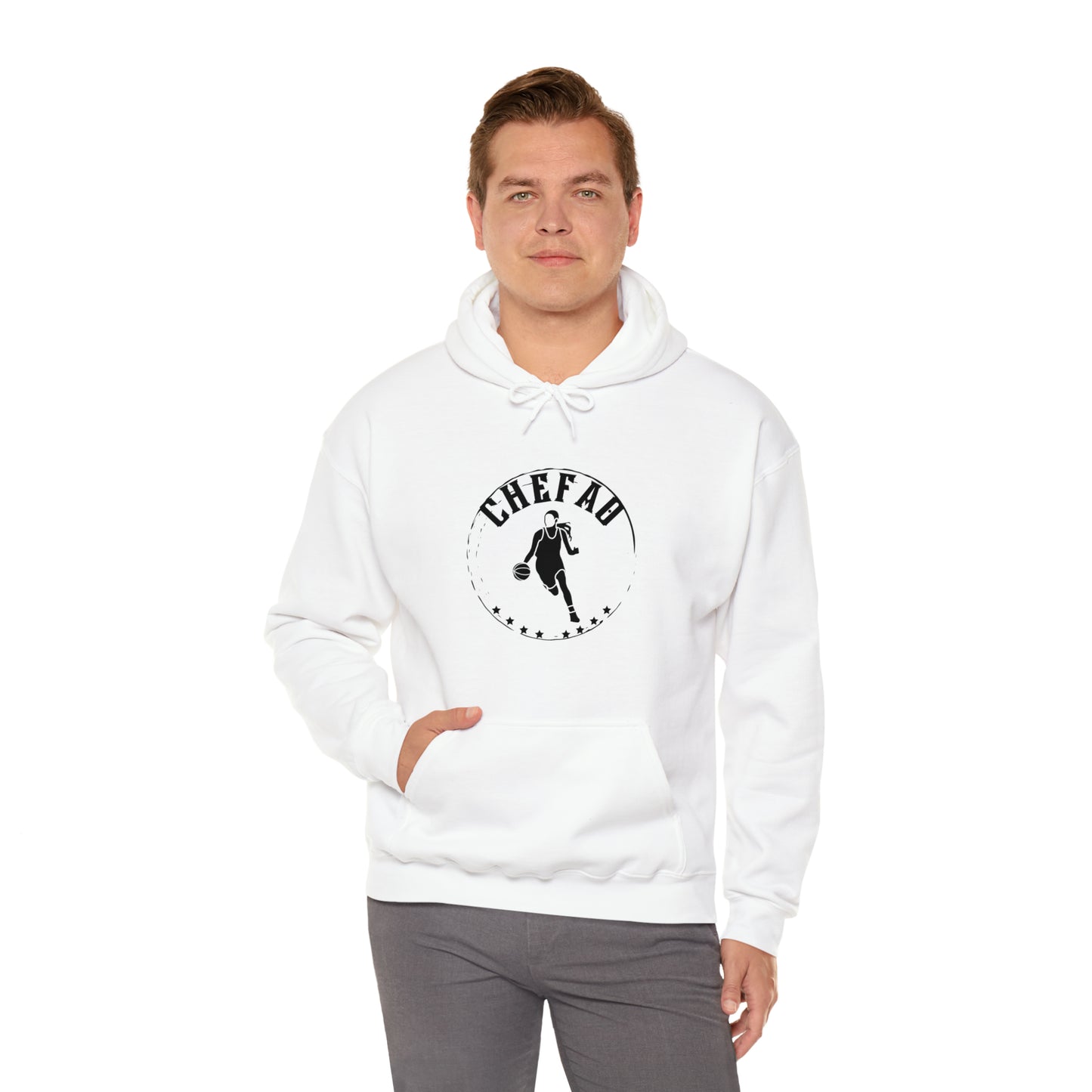 Chefao Basketball I, Unisex Heavy Blend Hooded Sweatshirt