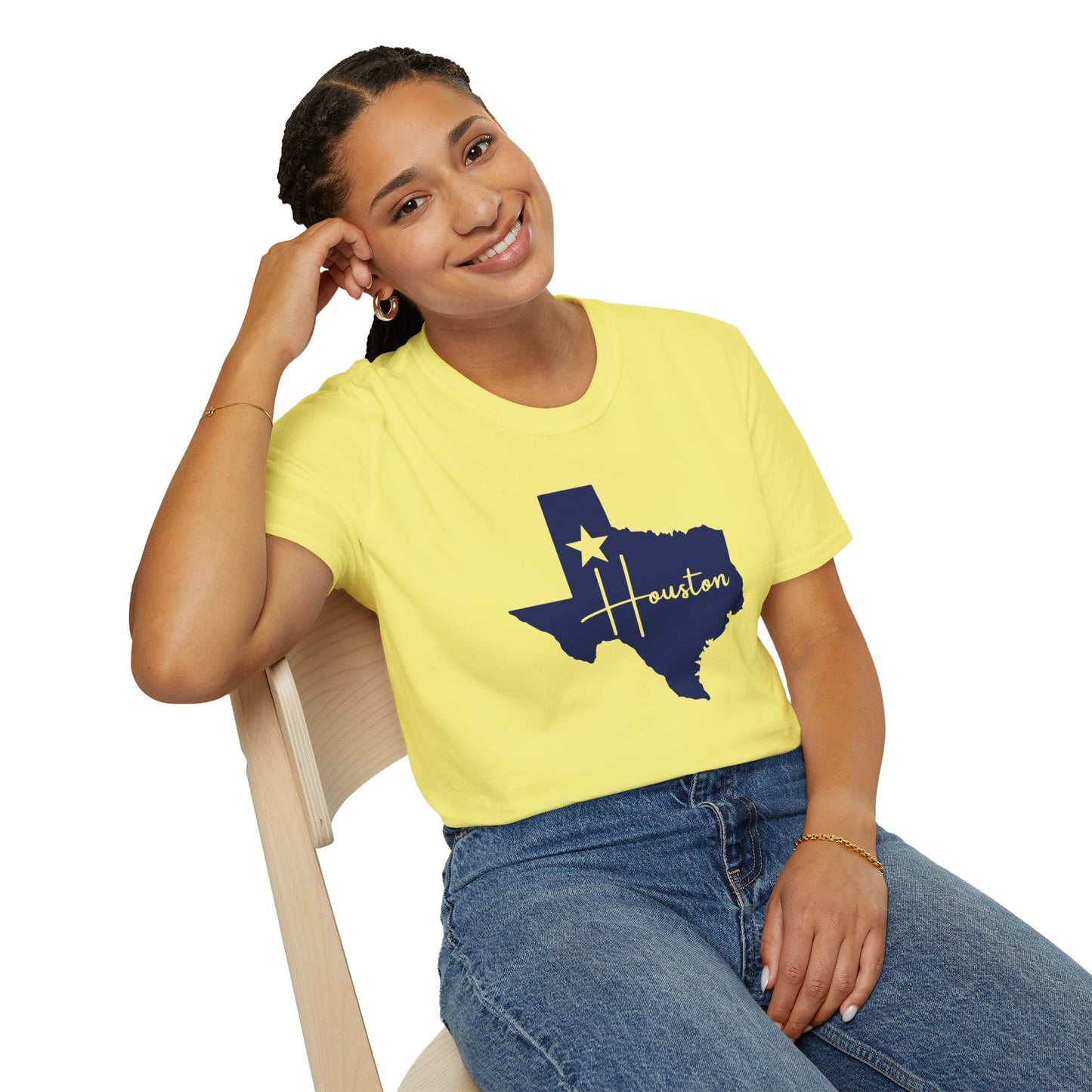 Chefao Houston, Texas I, Unisex Softstyle T-Shirt