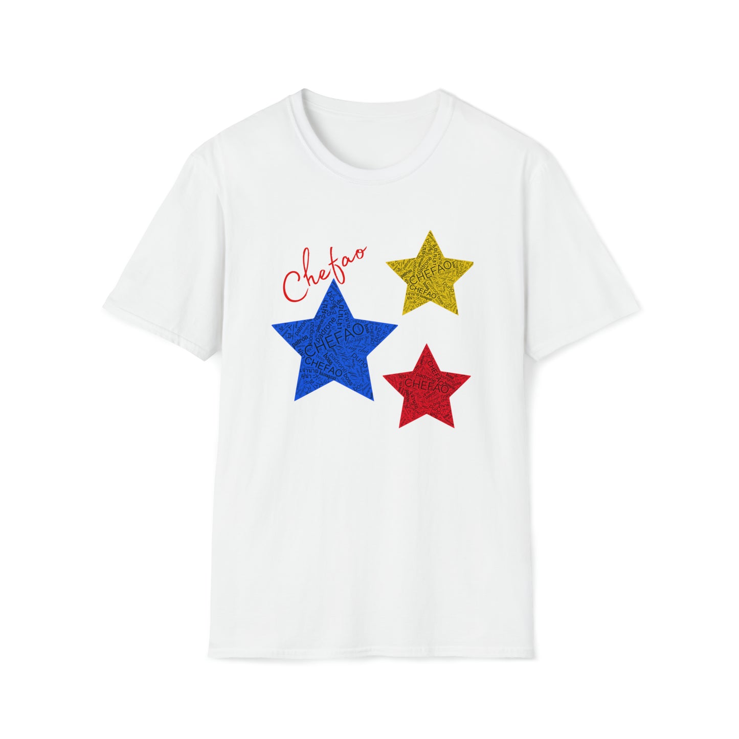 Chefao Stars I, Unisex Softstyle T-Shirt