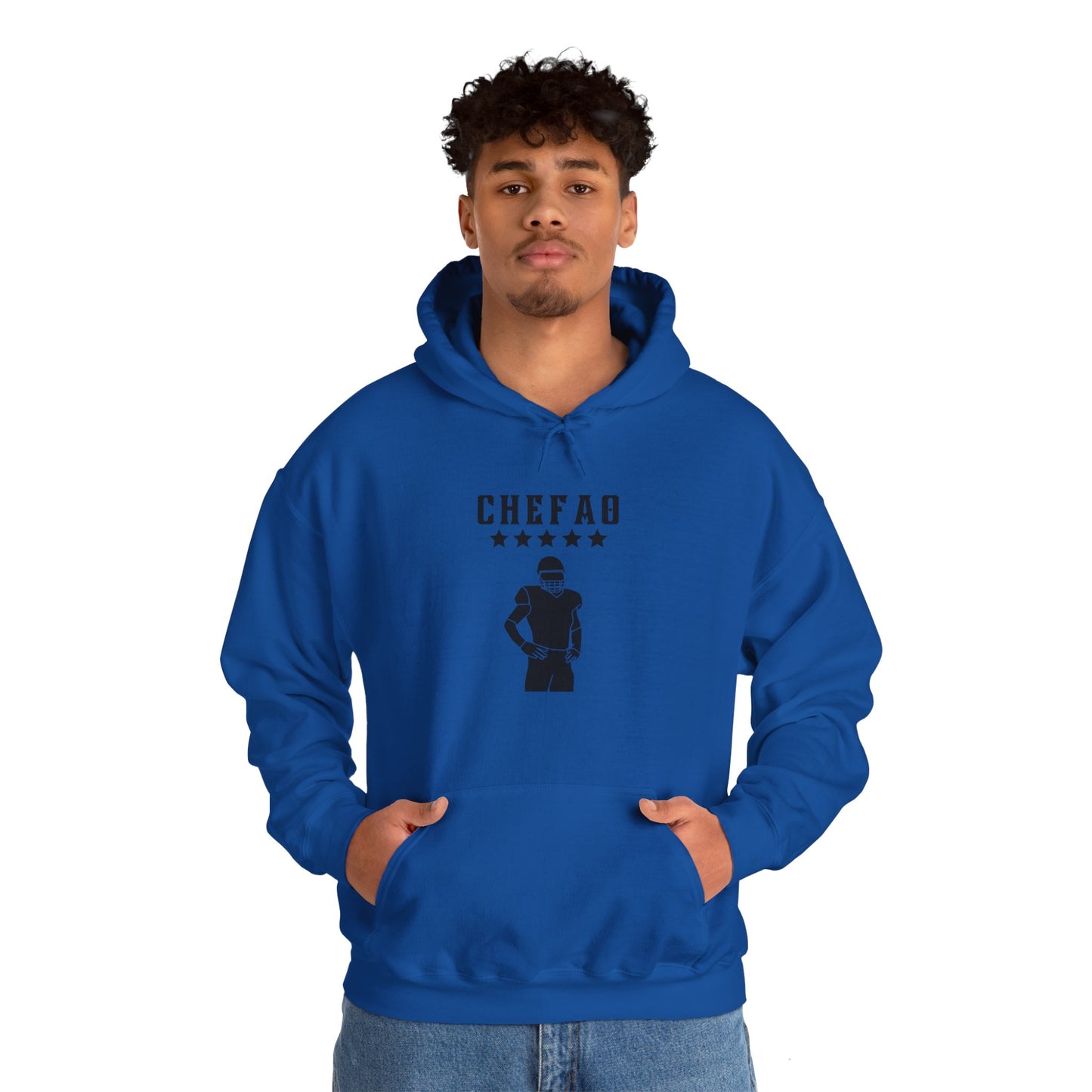 Chefao Football III, Unisex Heavy Blend Hooded Sweatshirt