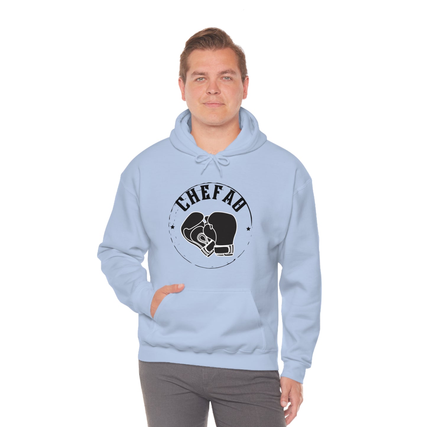 Chefao Boxing I, Unisex Heavy Blend Hooded Sweatshirt