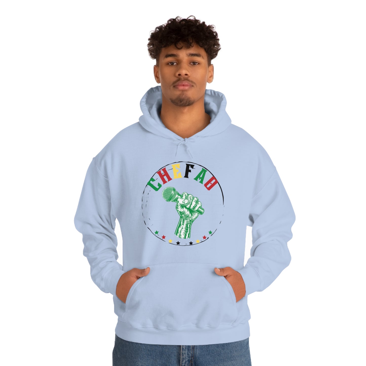 Chefao Voice II, Unisex Heavy Blend Hooded Sweatshirt