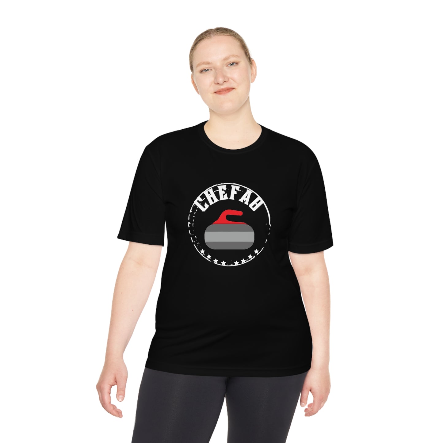 Chefao Curling I, Unisex Moisture Wicking Tee