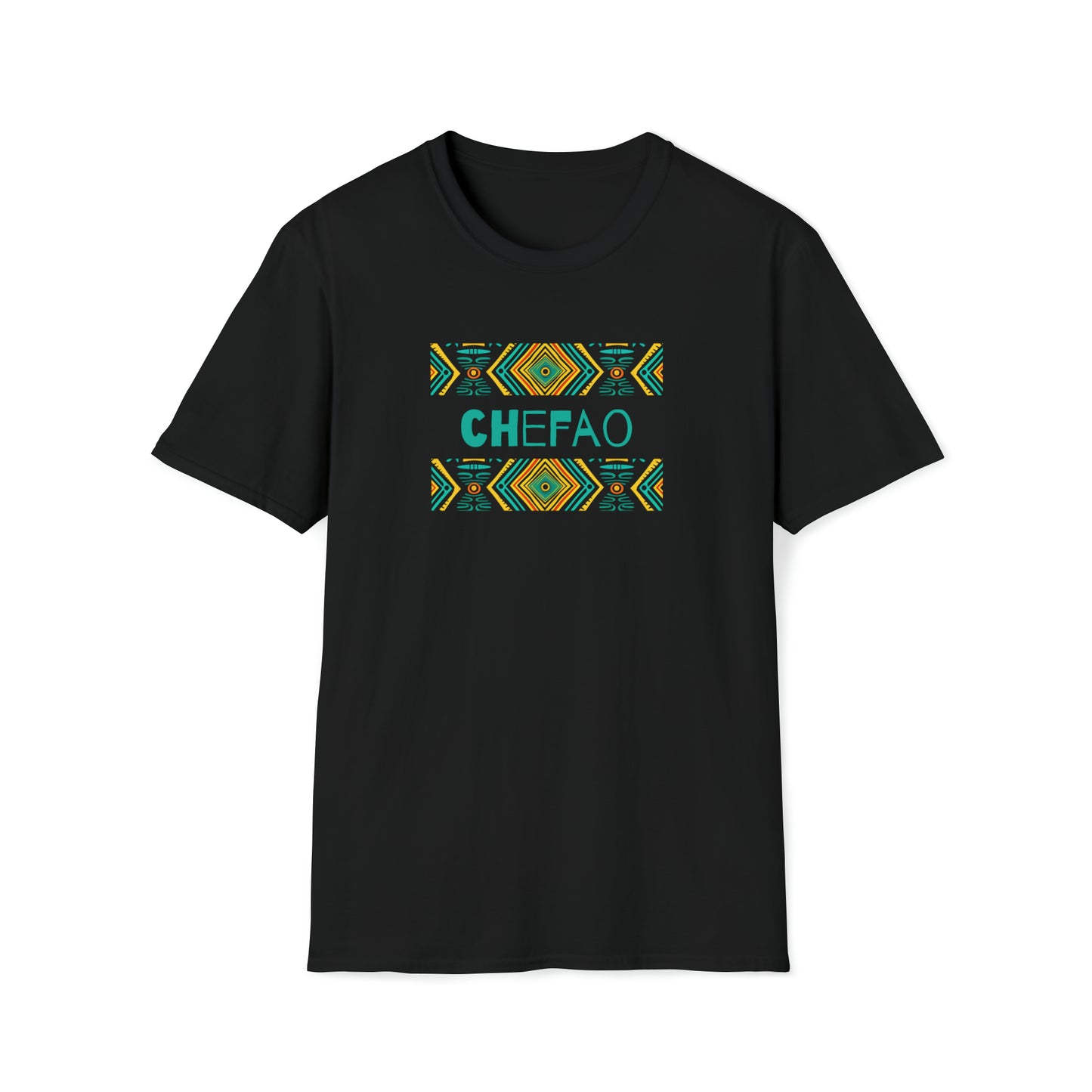 Chefao Dashiki Print I, Unisex Softstyle T-Shirt