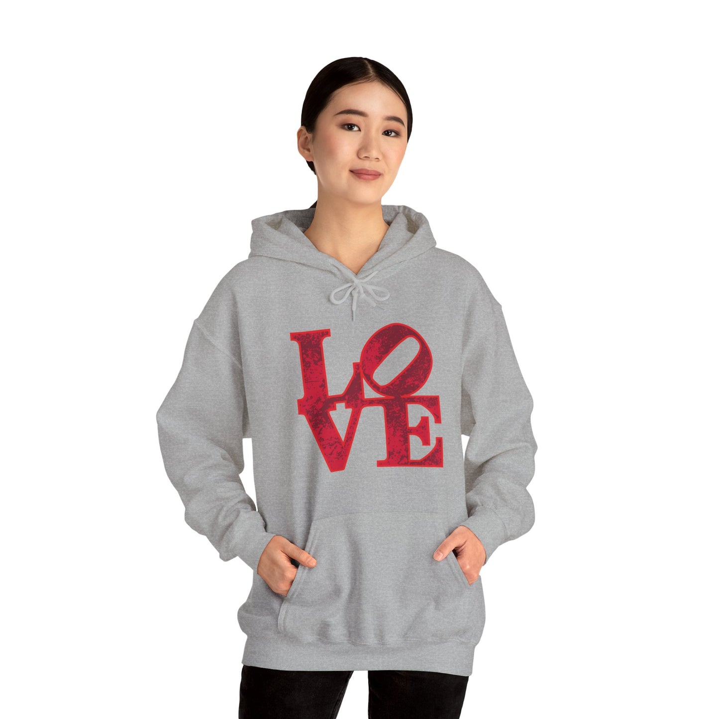 Chefao Love Blocks I, Unisex Heavy Blend Hooded Sweatshirt