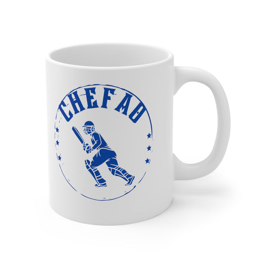 Chefao Cricket lII, White Coffee Mug 11oz