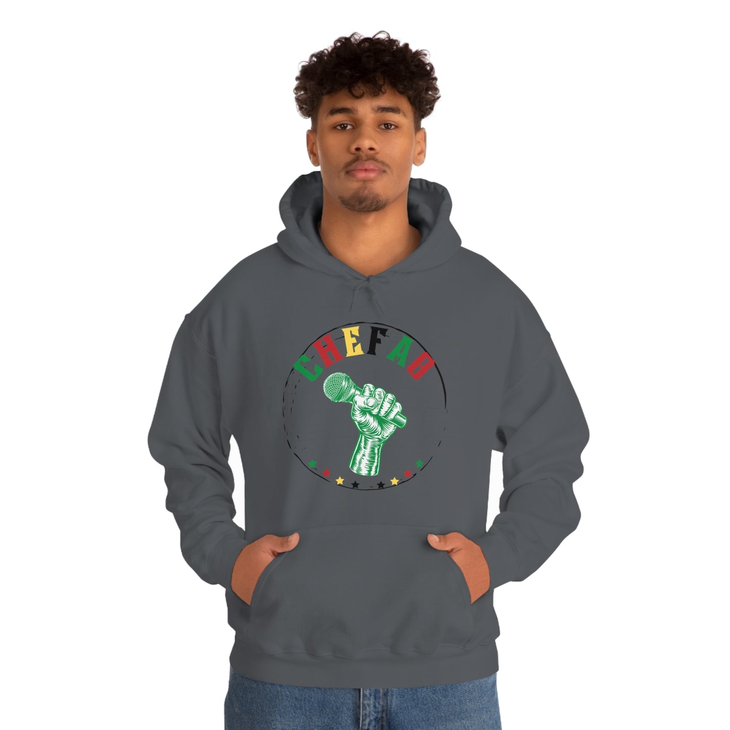 Chefao Voice II, Unisex Heavy Blend Hooded Sweatshirt