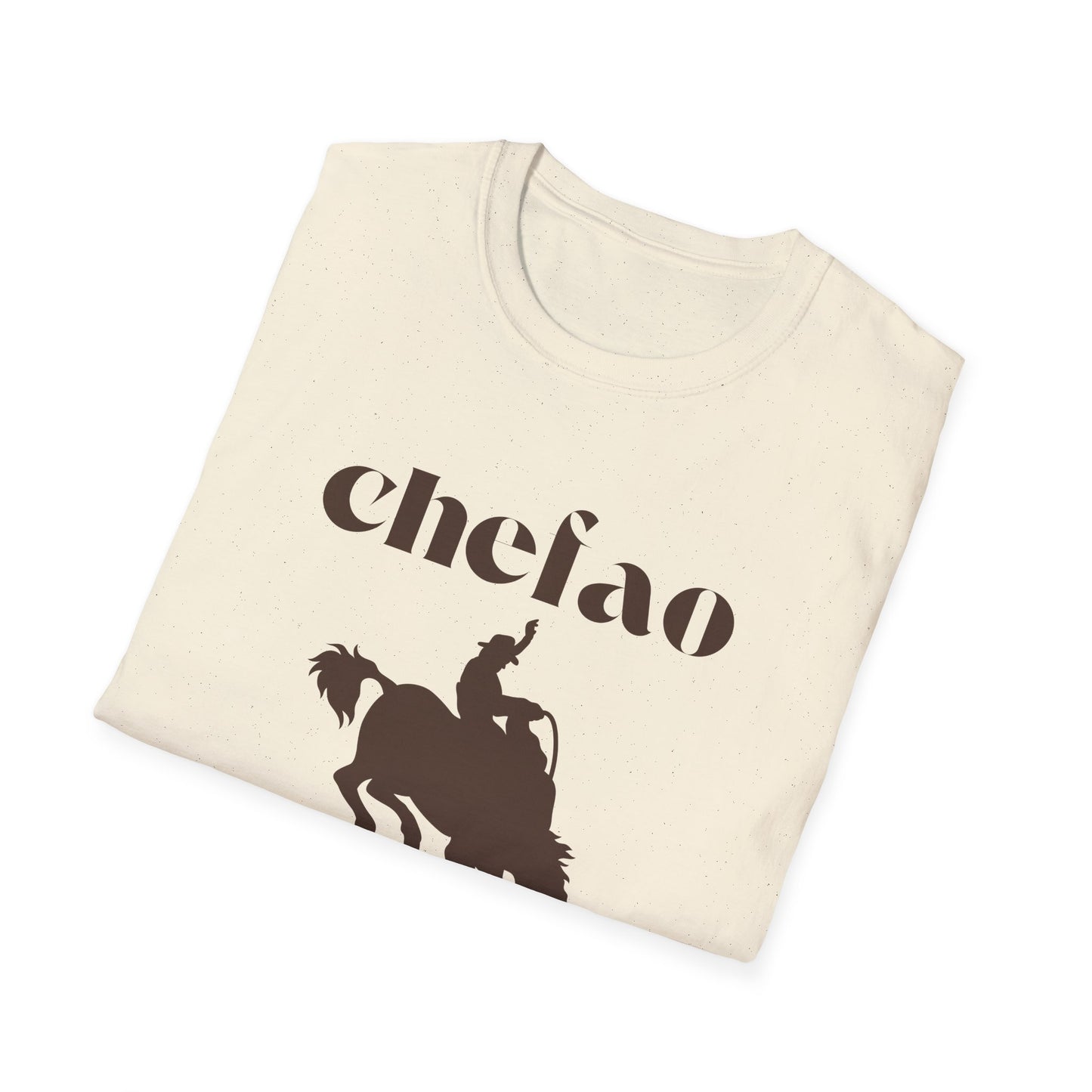 Chefao Cowboy X, Unisex Softstyle T-Shirt