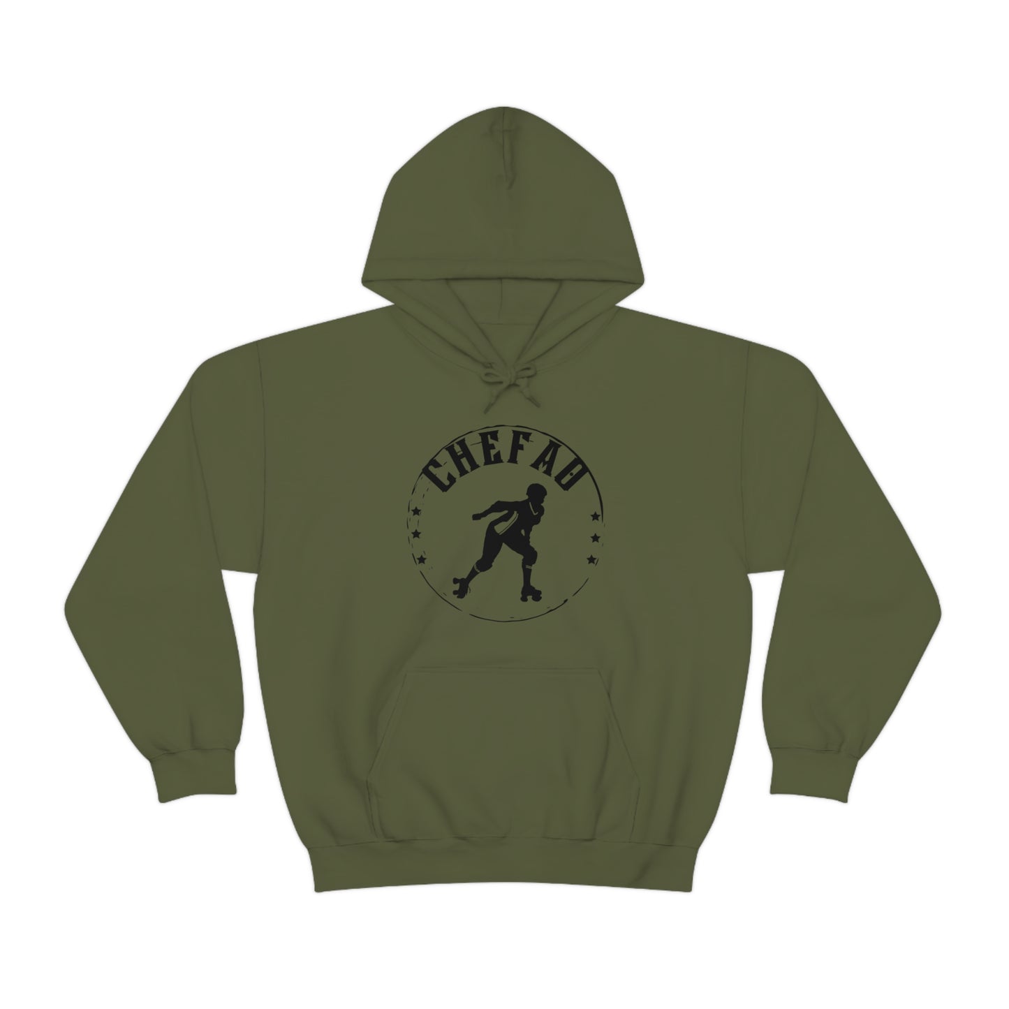 Chefao Roller Derby I, Unisex Heavy Blend Hooded Sweatshirt