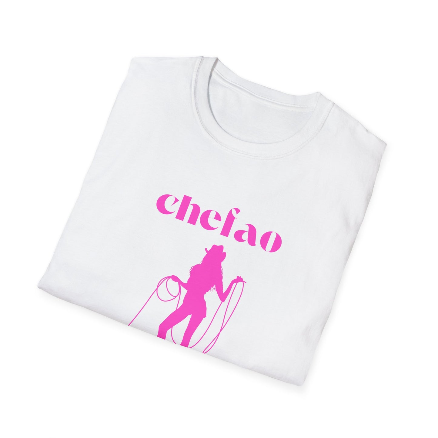 Chefao Cowgirl III, Unisex Softstyle T-Shirt