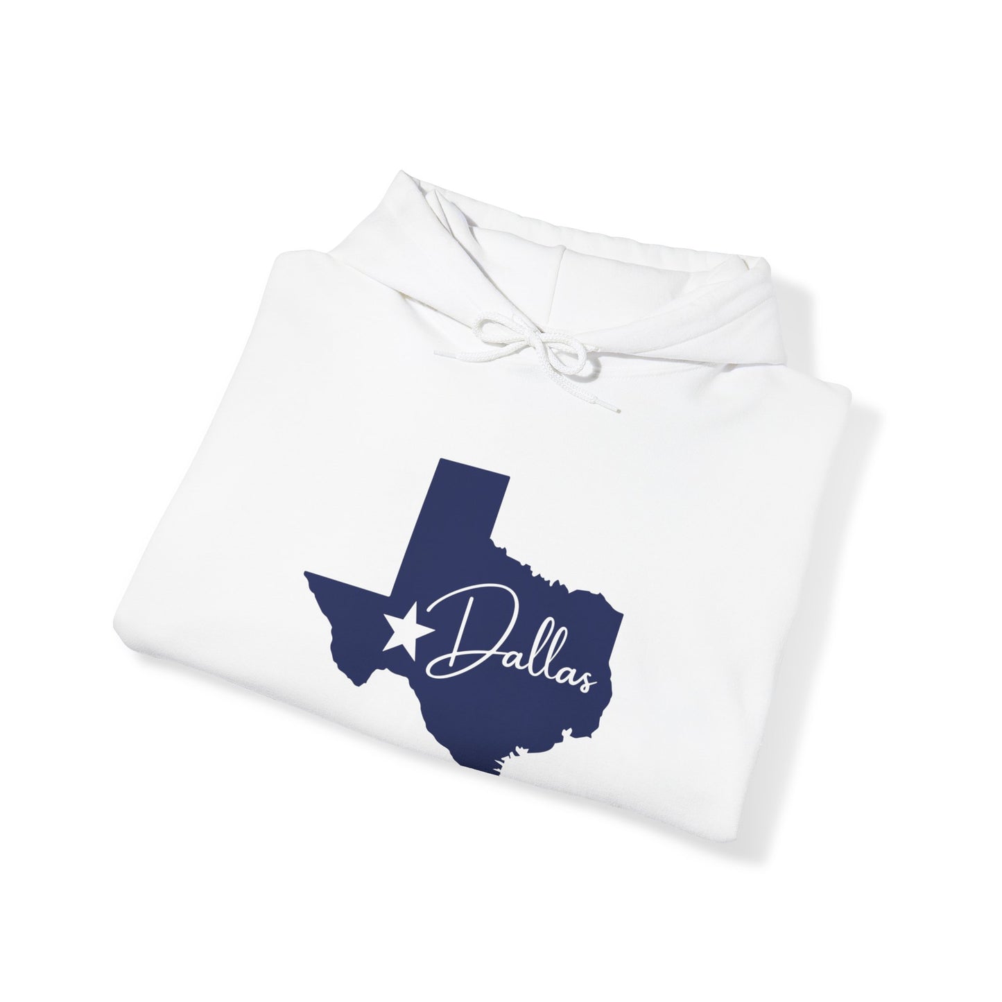 Chefao Dallas, Texas I, Unisex Heavy Blend Hooded Sweatshirt