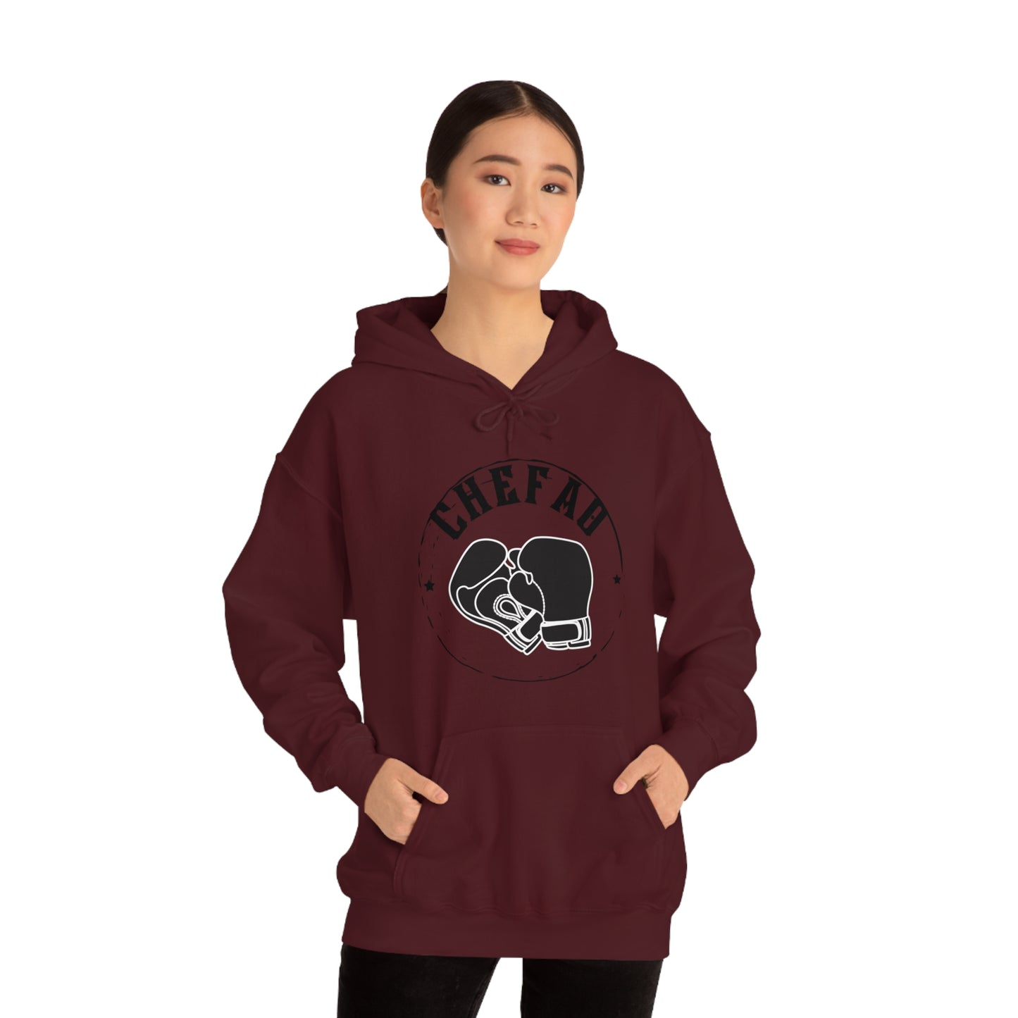 Chefao Boxing I, Unisex Heavy Blend Hooded Sweatshirt