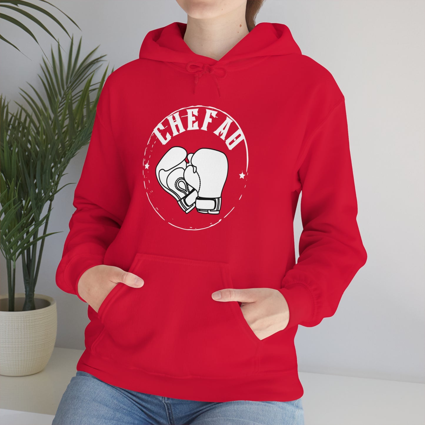 Chefao Boxing I, Unisex Heavy Blend Hooded Sweatshirt