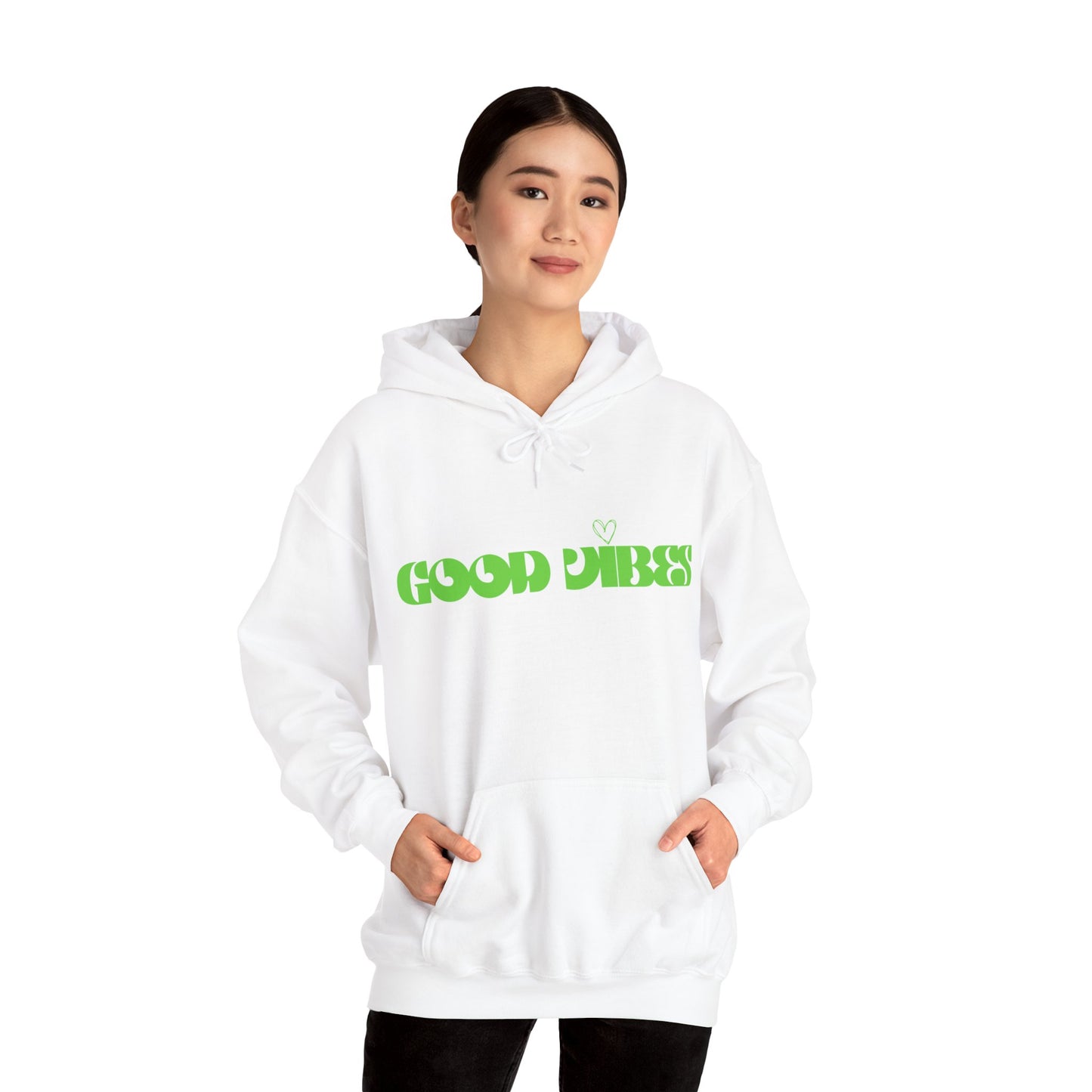 Good Vibes I, Unisex Heavy Blend™ Hooded Sweatshirt