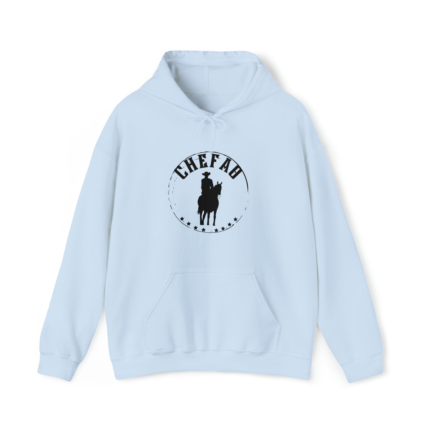 Chefao Cowboy IV, Unisex Heavy Blend Hooded Sweatshirt