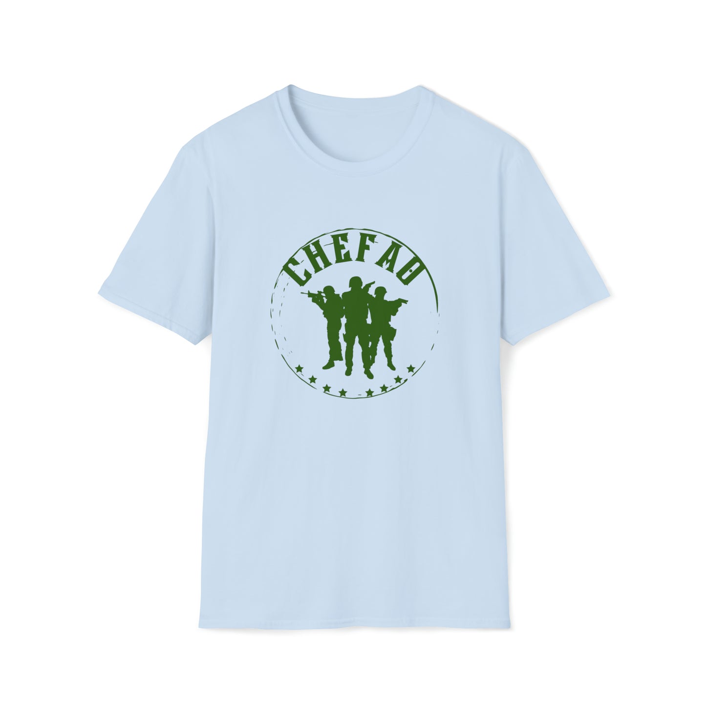 Chefao Military I, Unisex Softstyle T-Shirt